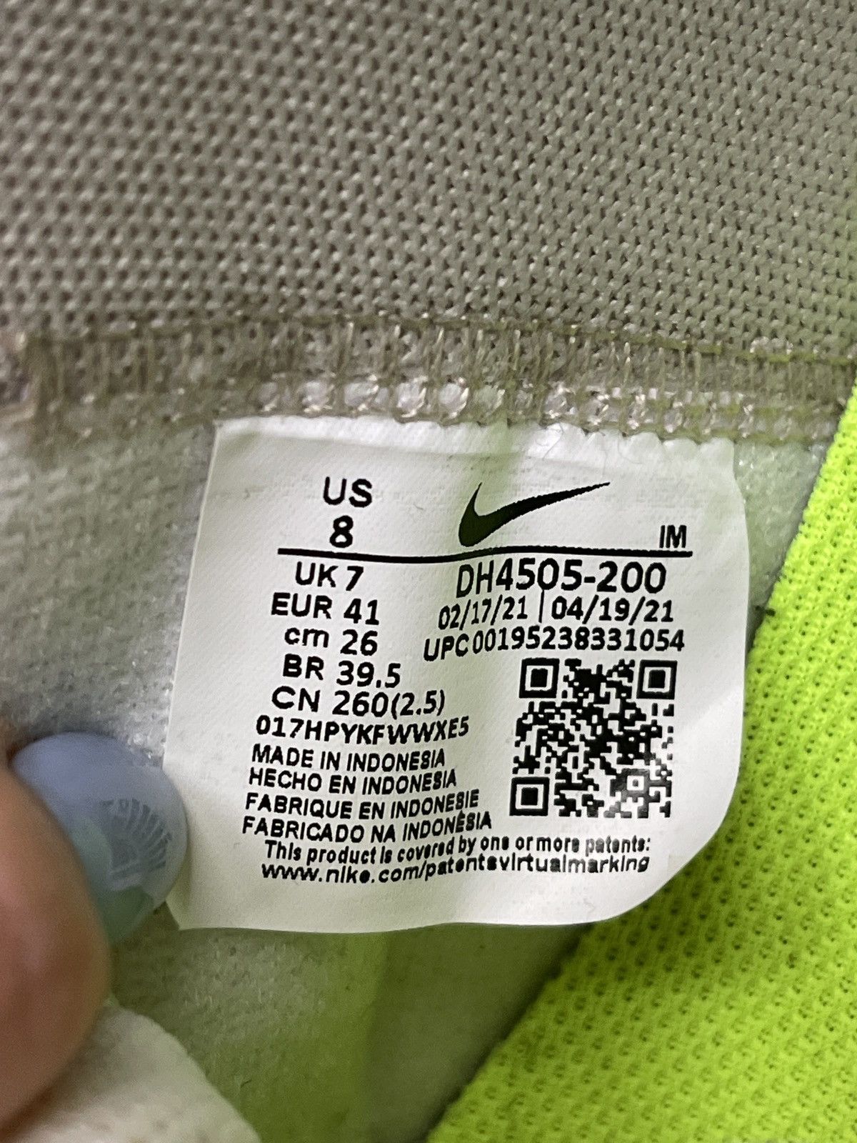 Nike Nike Blazer Mid 77 Move to Zero Glacier Ice Size US 8 / EU 41 - 7 Thumbnail