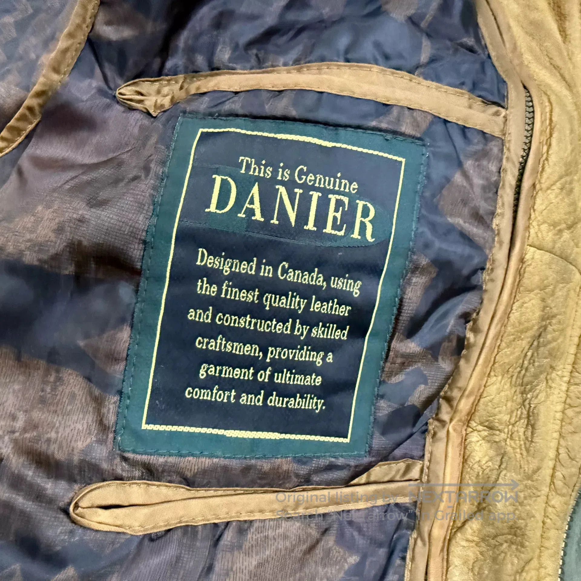 Danier DANIER Brown Leather Jacket with Removable Vest. Size US M / EU 48-50 / 2 - 6 Thumbnail