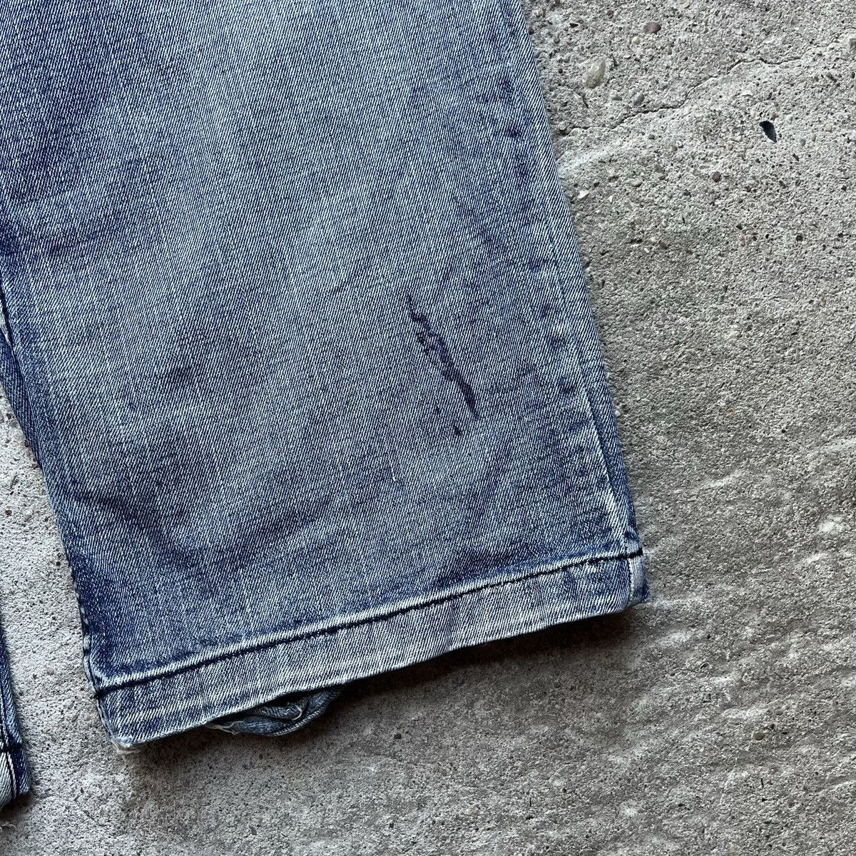 Karl Kani × Vintage Karl Kani 34x34 Vintage 90s Big Logo Baggy Rap Denim Jeans Size US 34 / EU 50 - 4 Thumbnail