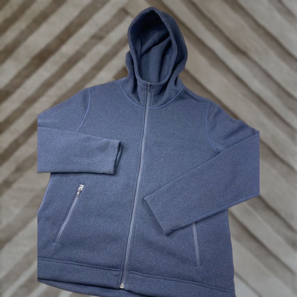 Vintage Stio Women XL Sweetwater Fleece Full Zip Hoodie Sweatshirt Blue Size XL / US 12-14 / IT 48-50 - 1 Thumbnail
