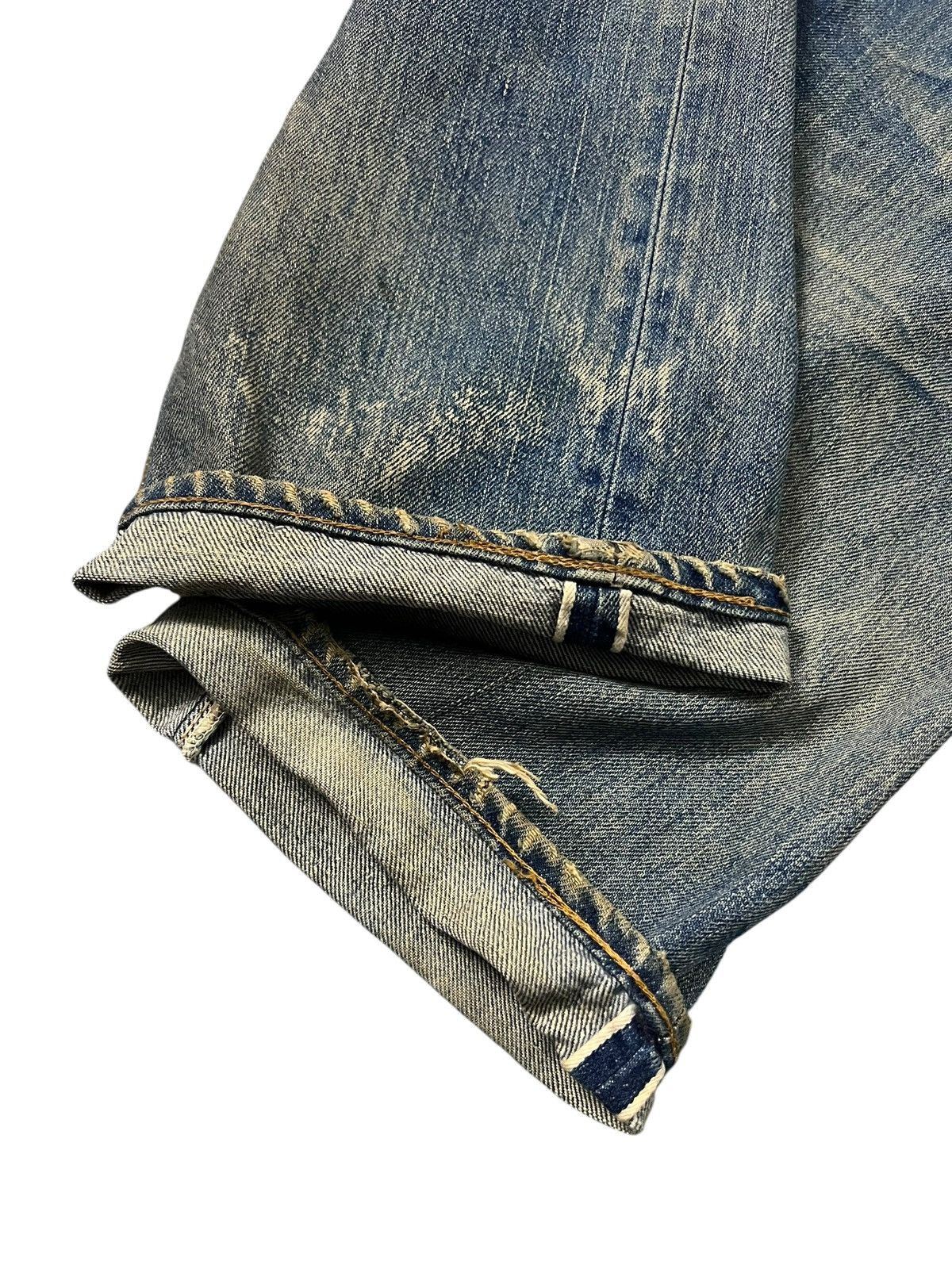 Levi's 60’s Levi’s 501 Redline #2 Selvedge Distressed Rusty Jean Size US 29 - 6 Thumbnail