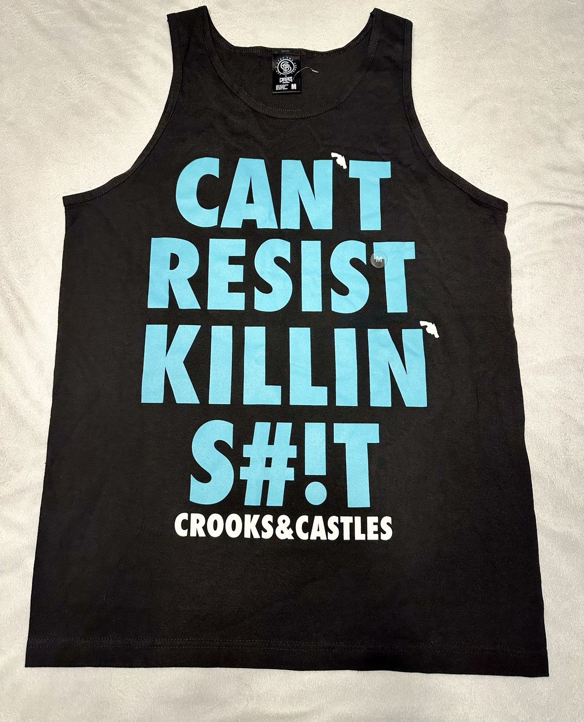 Crooks & Castles NWOT Crooks & Castles Killin S#!T Tank-Size Medium Size US M / EU 48-50 / 2 - 1 Thumbnail