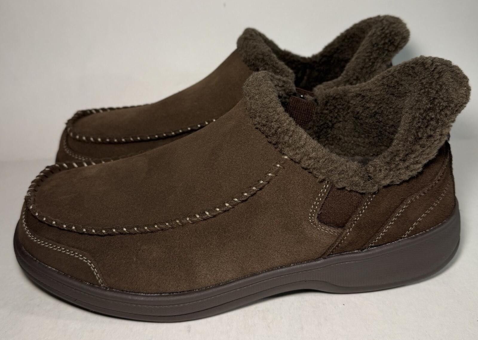 Other ORTHOFEET Orthopedic Suede VITO Hands-Free Slipper Chocolate Size US 9 / EU 42 - 2 Thumbnail