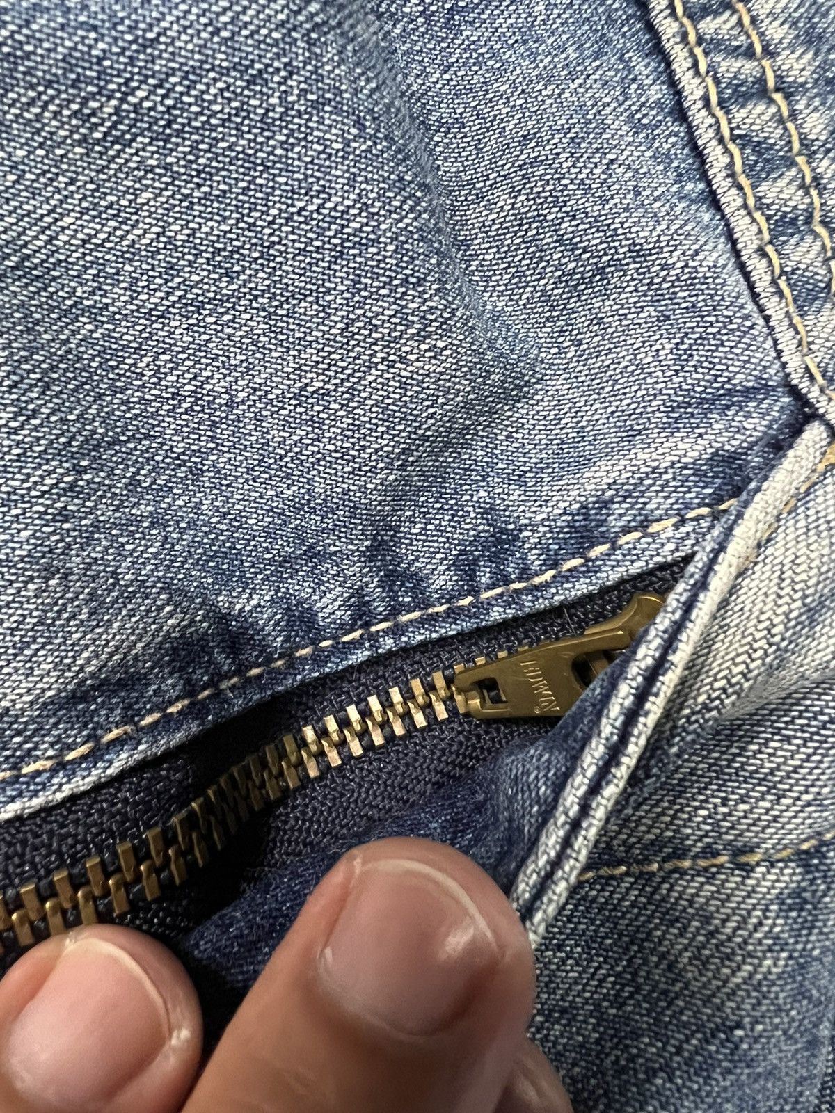 Edwin × If Six Was Nine Vintage 90’s Edwin Something Overall Jeans Size US 32 / EU 48 - 10 Thumbnail