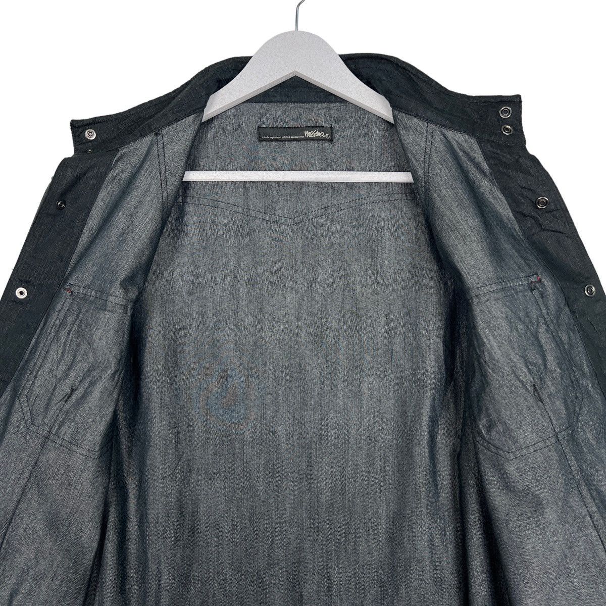 Mossimo 🔥 BLACK MOSSIMO SHIRT JACKET Size US M / EU 48-50 / 2 - 12 Thumbnail