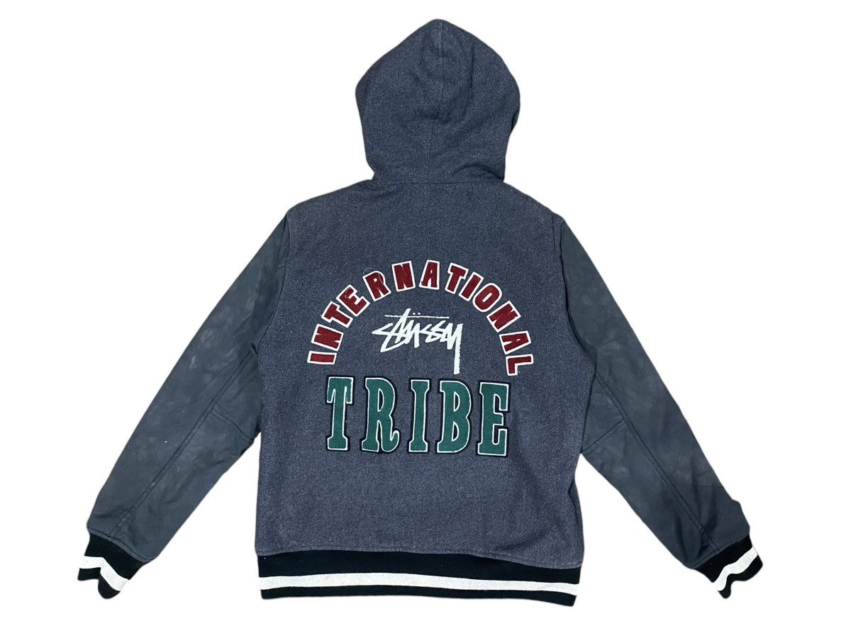 Stussy Rare🔥STUSSY Varsity Hoodie International Tribe Size US L / EU 52-54 / 3 - 16 Thumbnail
