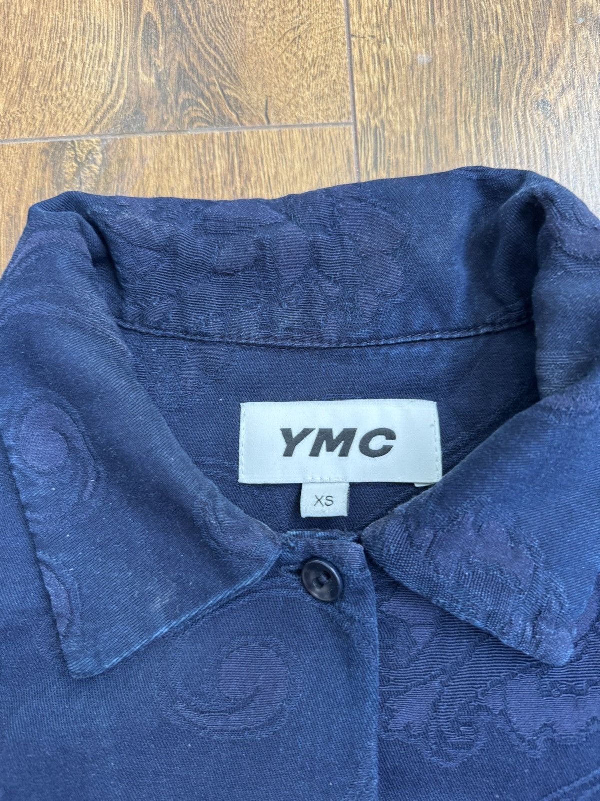 YMC YMC women’s navy blue flower pattern Xsmall Shirt Size XS / US 0-2 / IT 36-38 - 4 Thumbnail