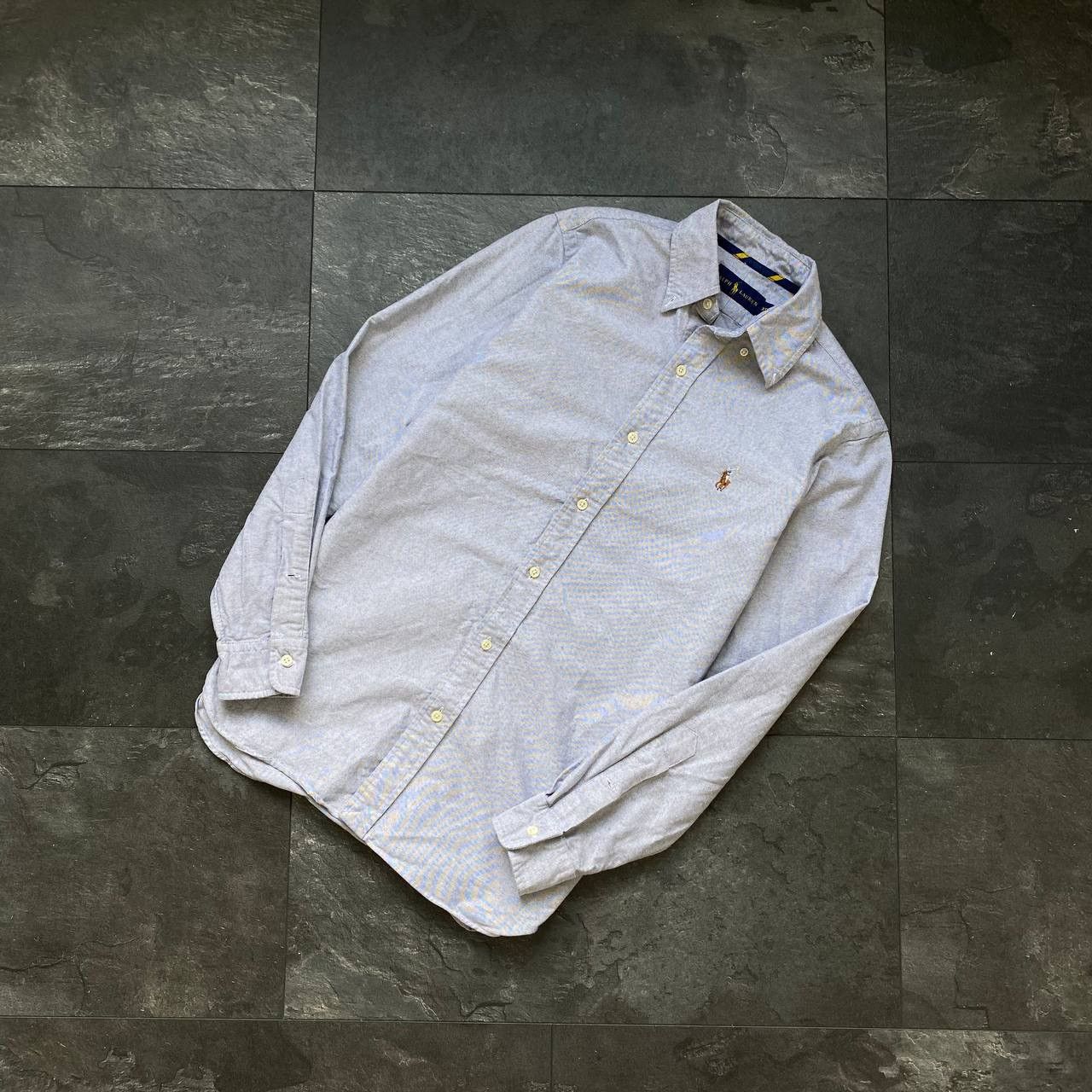 Polo Ralph Lauren × Streetwear × Vintage Vintage polo Ralph Lauren blue shirt button ups Size US XS / EU 42 / 0 - 1 Thumbnail