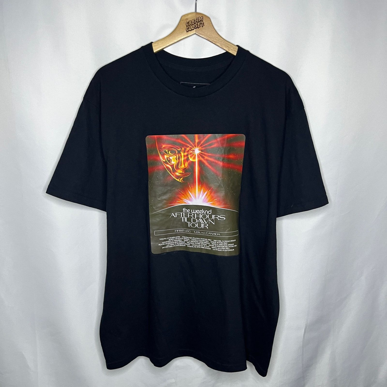 The Weeknd After Hours XO Logo Moon Phase Tee | Grailed