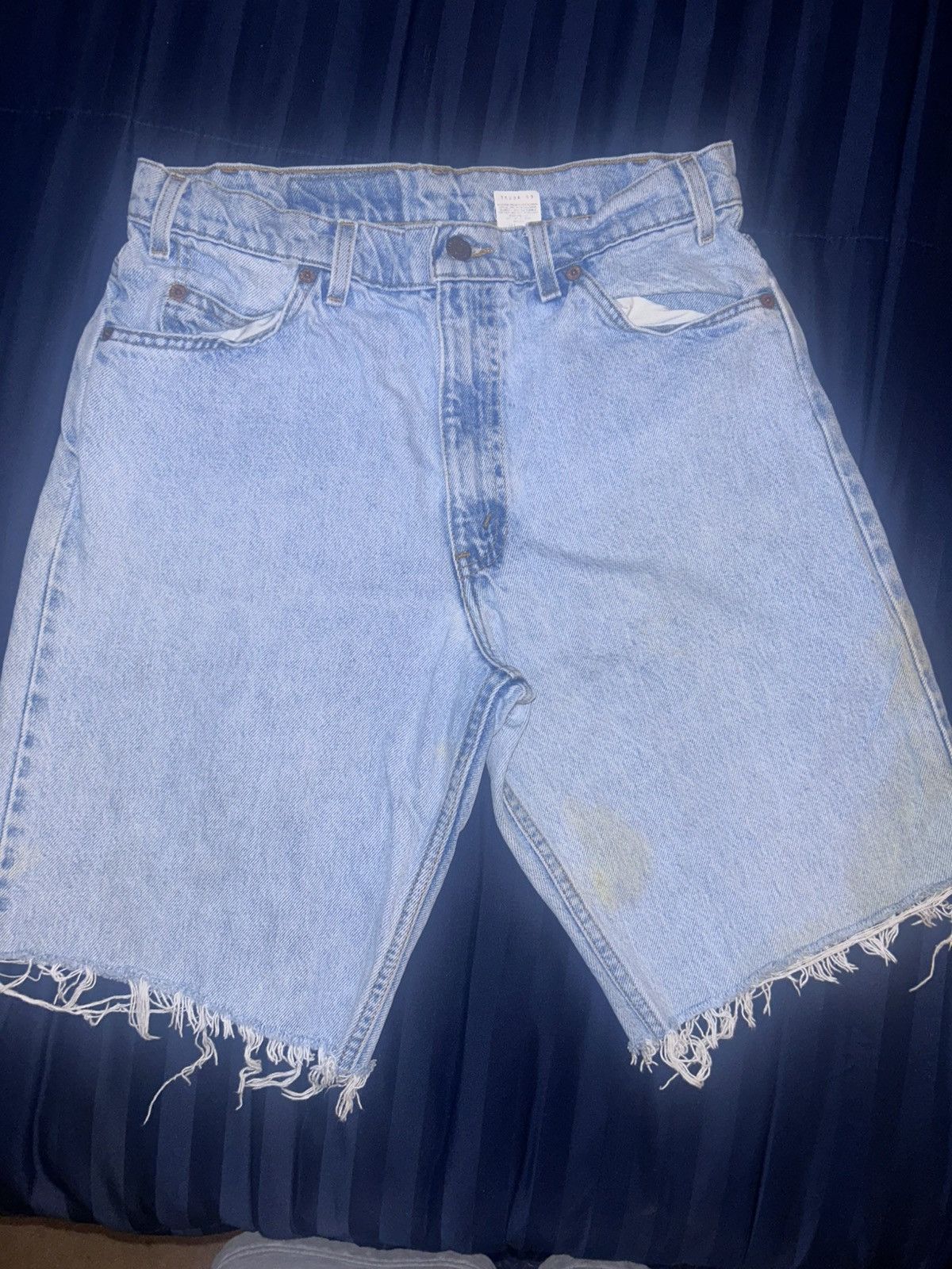 Levi's Orange tab Levi denim shorts Size US 33 - 1 Thumbnail