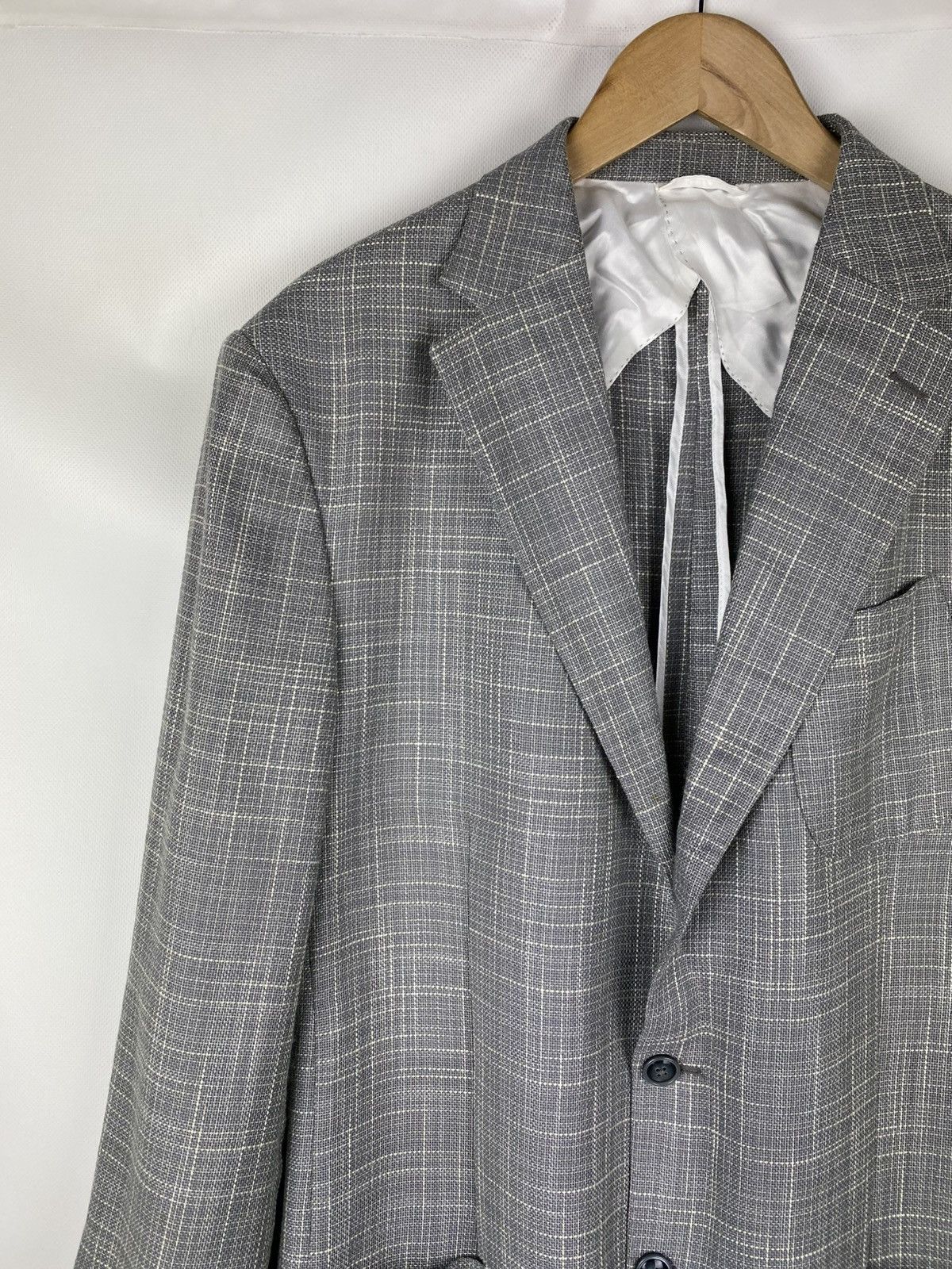 Boggi Boggi Milano Men’s Wool / Silk Blazer Jacket Size 56 / US 46 Size 46R - 4 Thumbnail