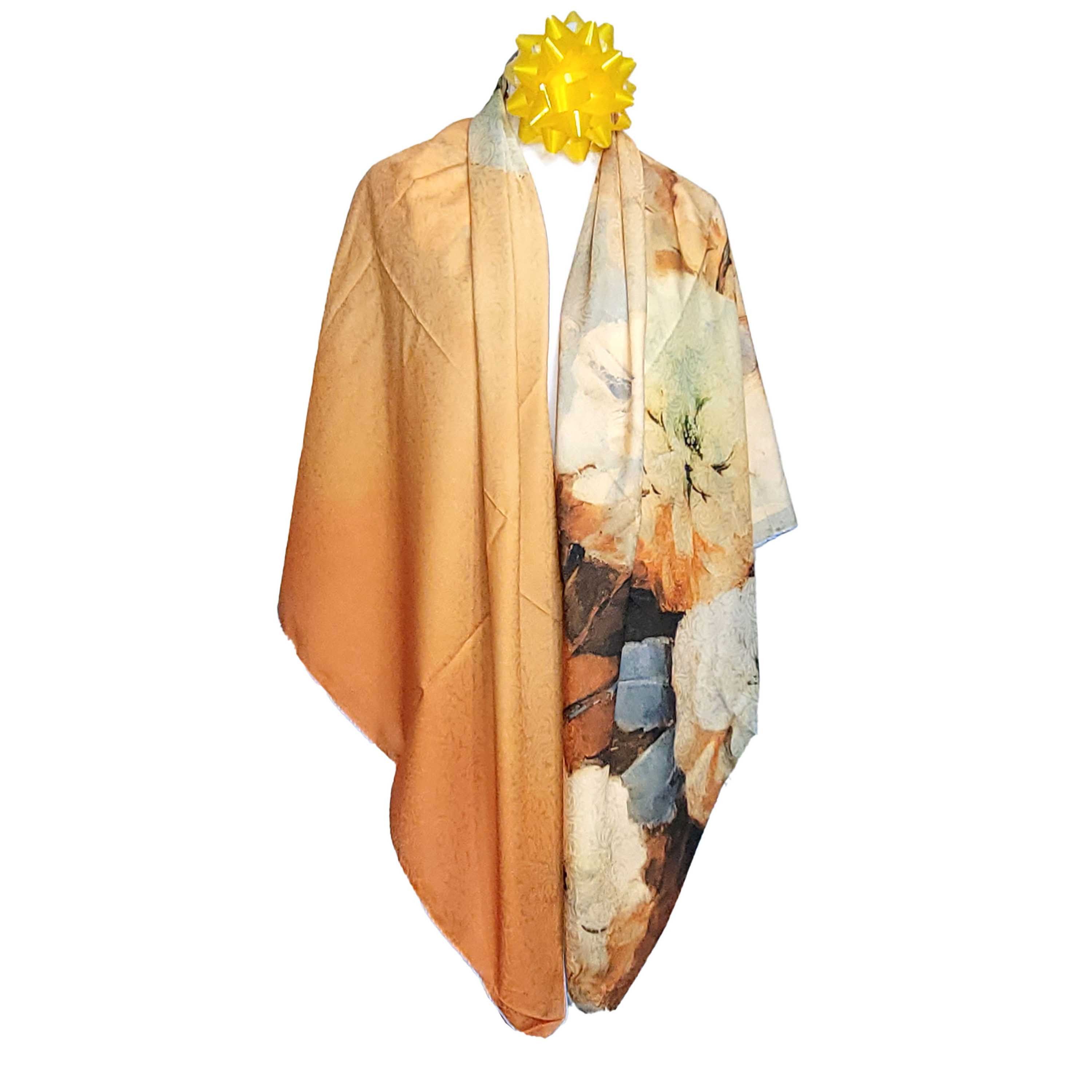 Other NWT Double Sided Silk Scarf 52"x52" Large Square Wrap 3230 Size ONE SIZE - 7 Thumbnail