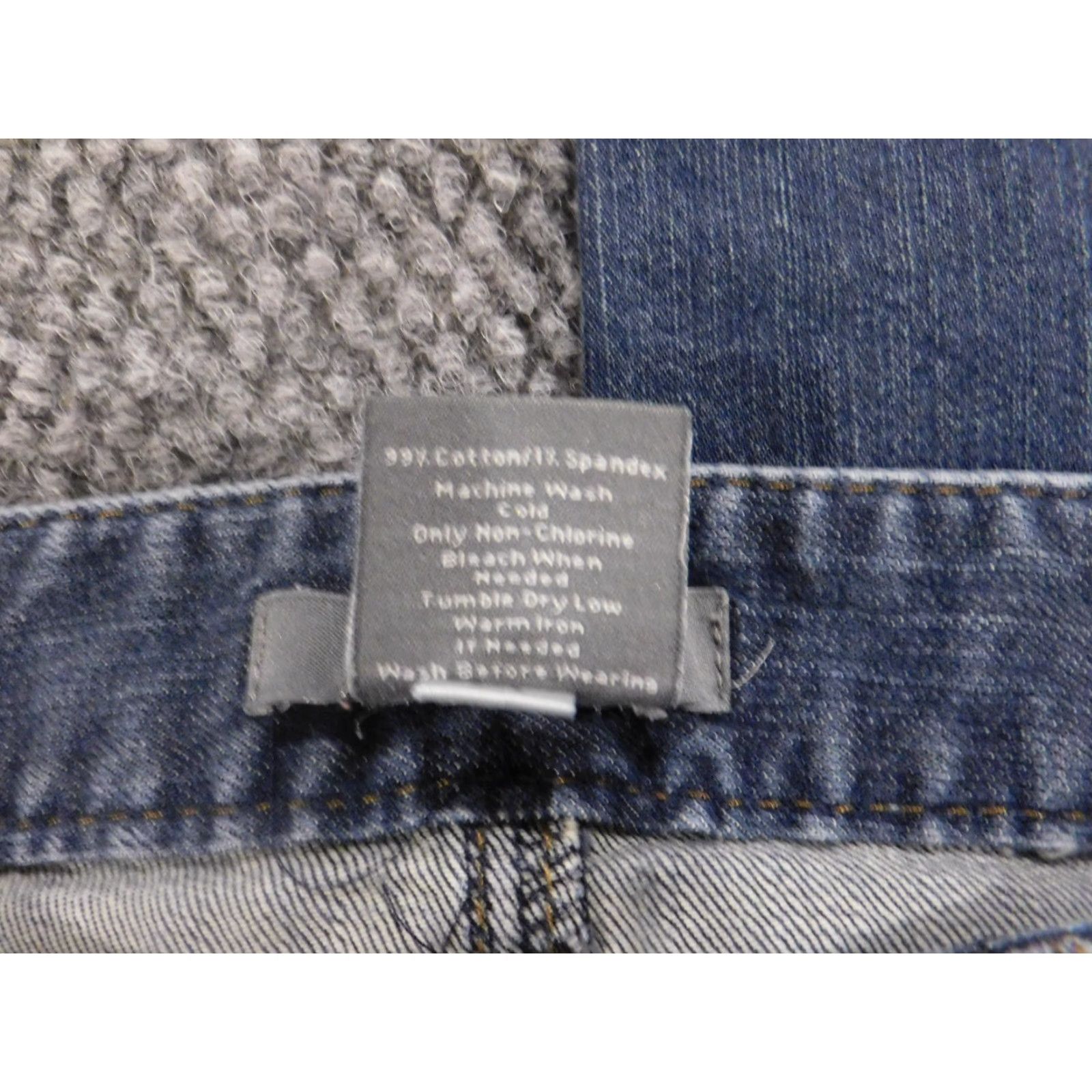 Ann Taylor Ann Taylor Jeans Women 2 Blue Straight Curvy Fit Low on Waist Denim Zip Pockets Stretch Regular 32in Inseam - Designer Size 26" / US 2 / IT 38 - 4 Thumbnail