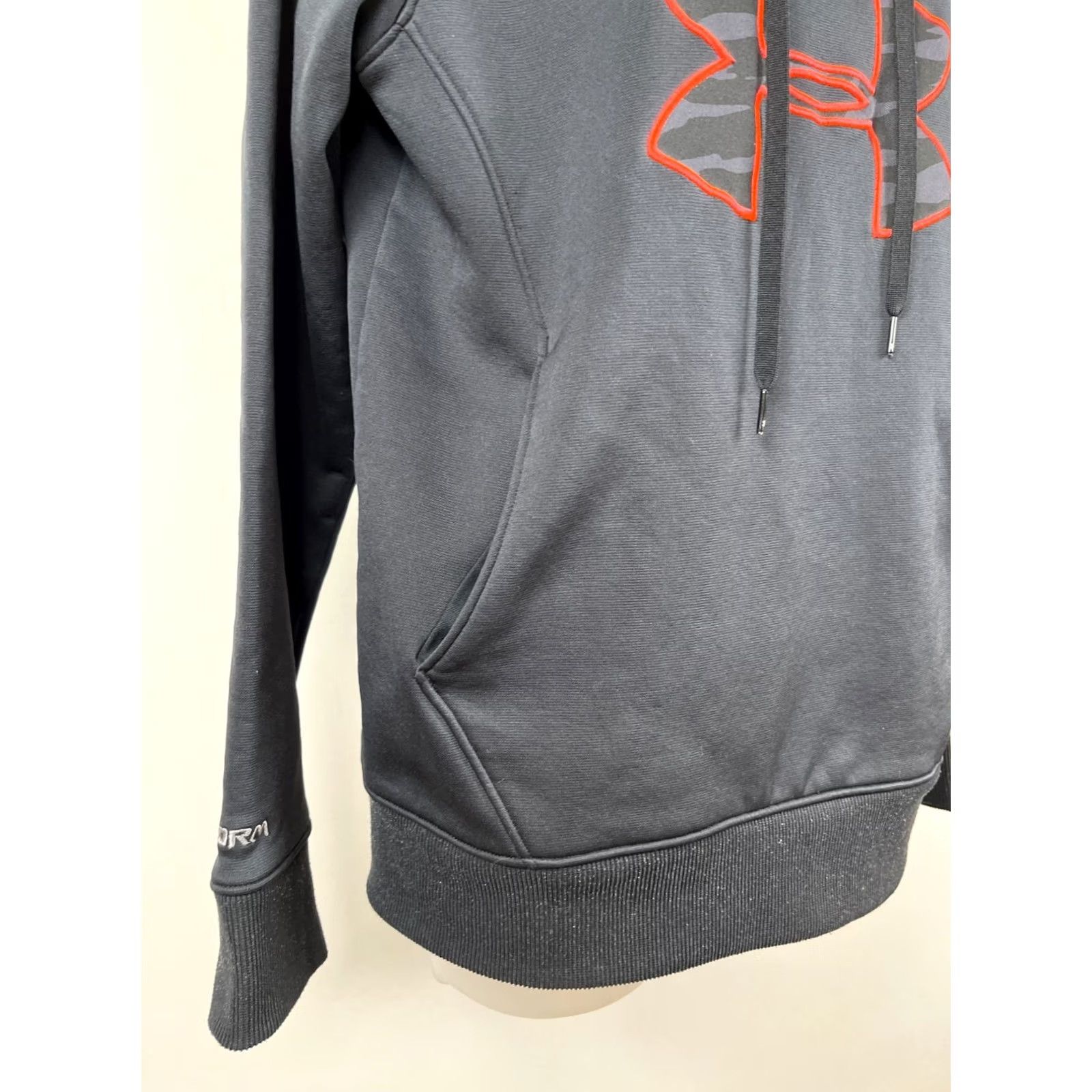 Under Armour Under Armour Hoodie Mens Medium Gray ColdGear Storm Pullover Logo Sweatshirt Size US M / EU 48-50 / 2 - 4 Thumbnail