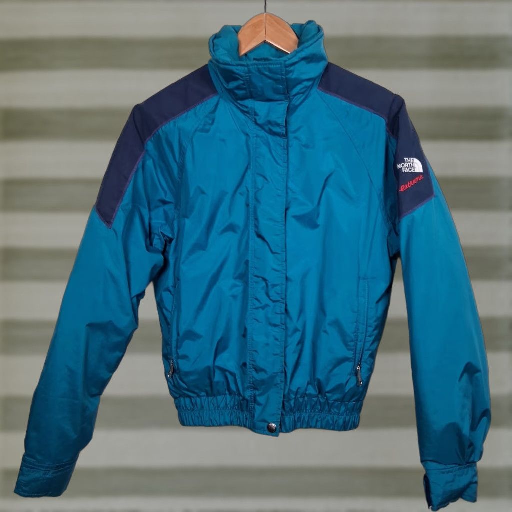 The North Face VINTAGE The North Face Jacket Women 10 Teal Gore Tex Ski Winter Size L / US 10 / IT 46 - 1 Thumbnail