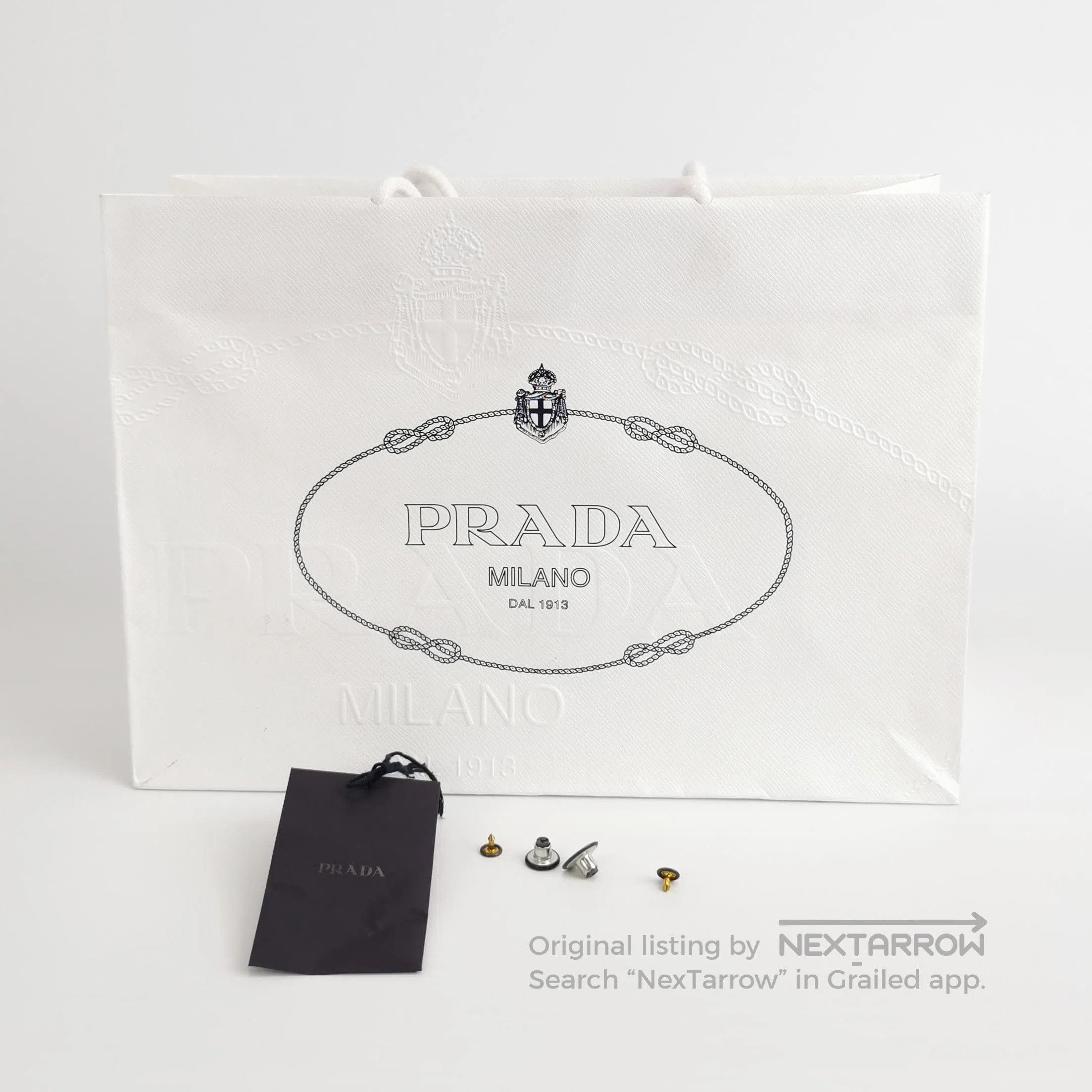 Prada Prada Cotton Logo Trousers Size 36. Size US 36 / EU 52 - 3 Thumbnail