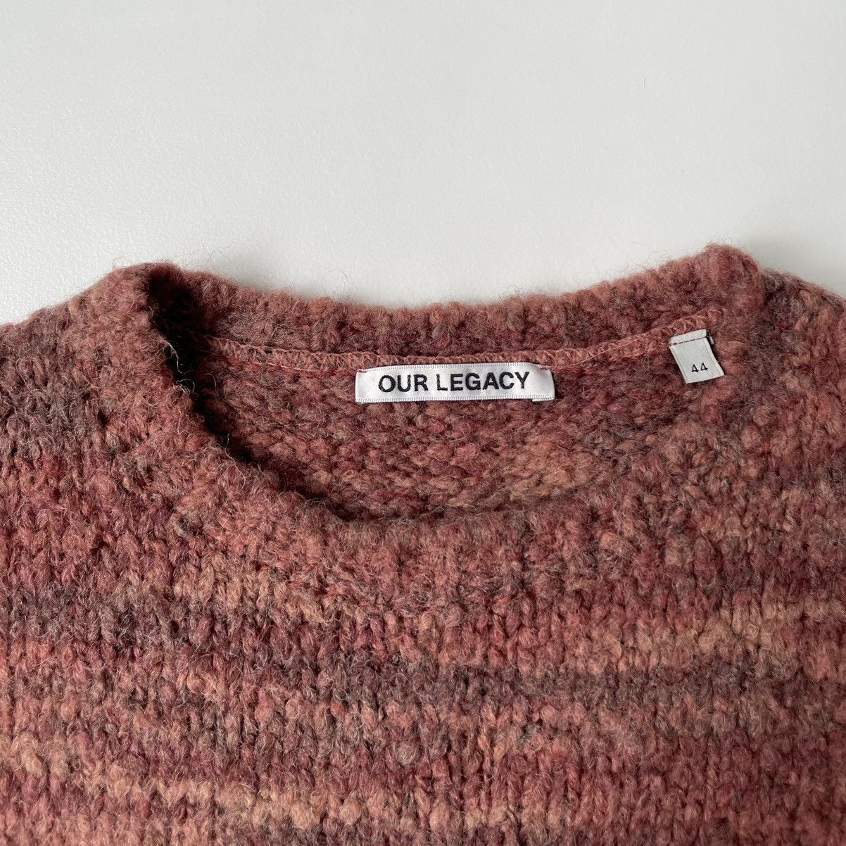 Our Legacy Pink Boucle ‘Popover’ Sweater Size US S / EU 44-46 / 1 - 3 Thumbnail