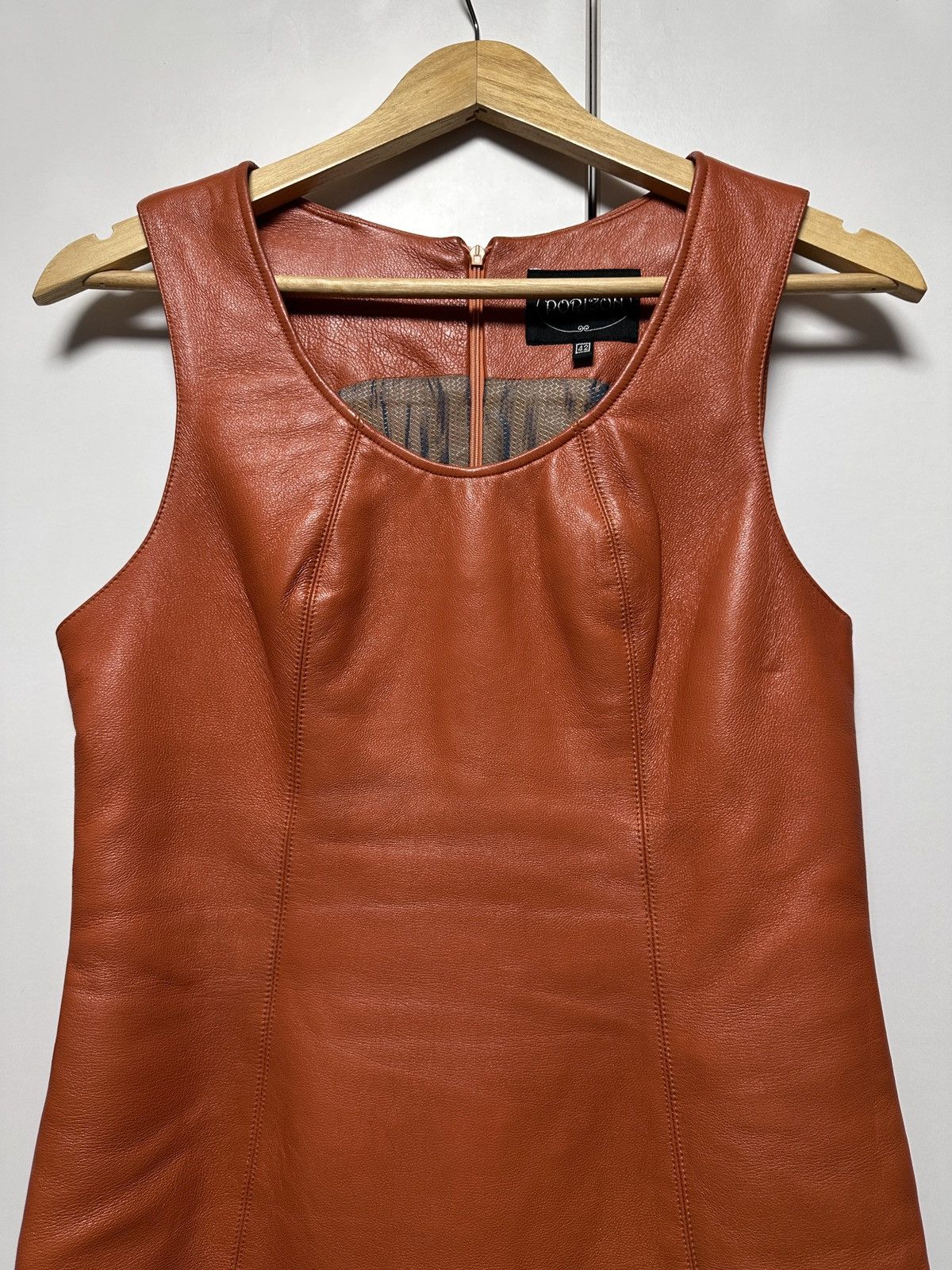 Other Vintage leather dress rare y2k Size M / US 6-8 / IT 42-44 - 3 Thumbnail