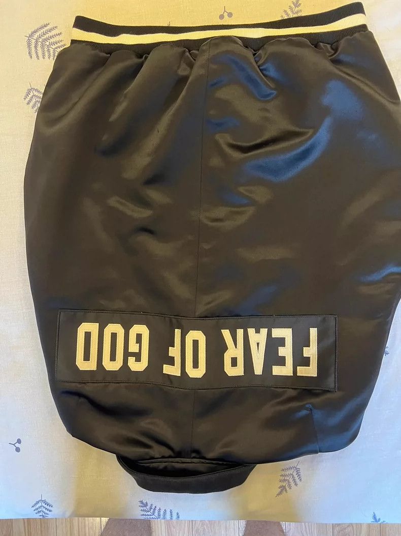 Fear of God Fear of God Half-zip silk jacket Size US M / EU 48-50 / 2 - 3 Thumbnail