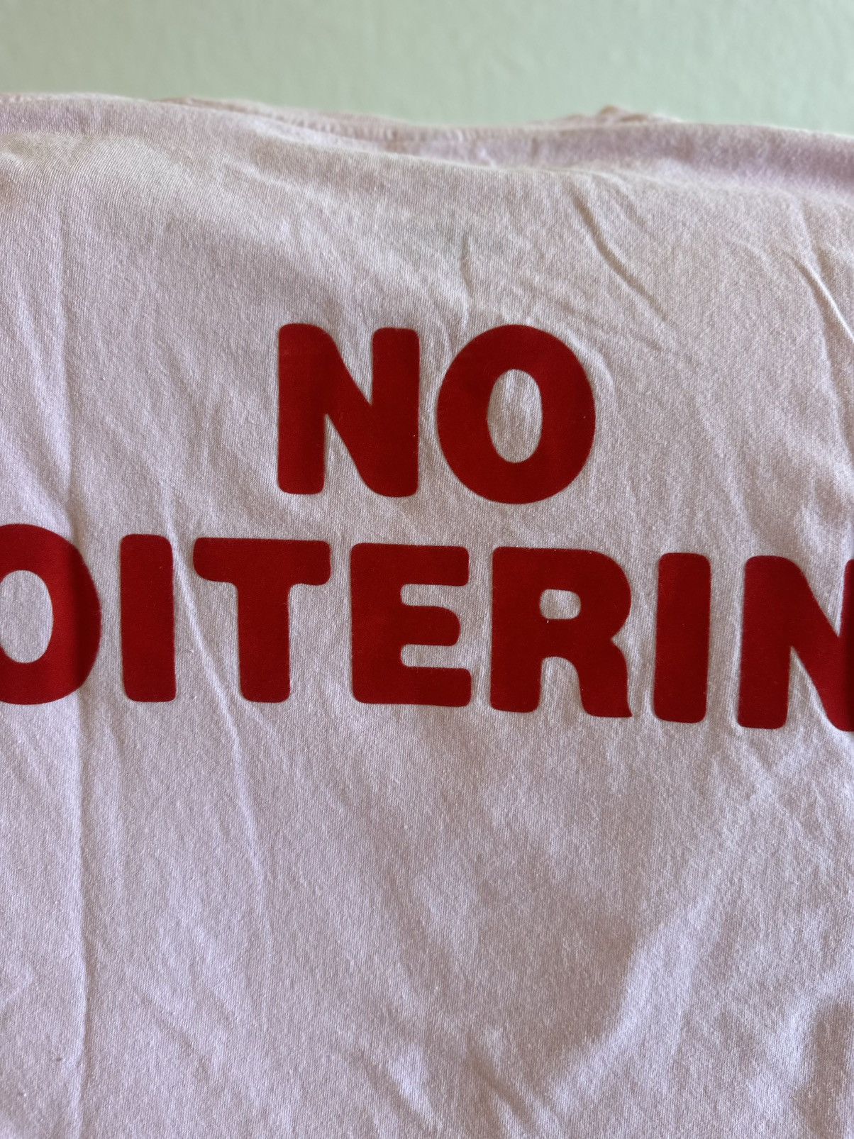 Travis Scott Travis Scott No Loitering Skateboarding Pink Tee size XL Size US XL / EU 56 / 4 - 6 Thumbnail