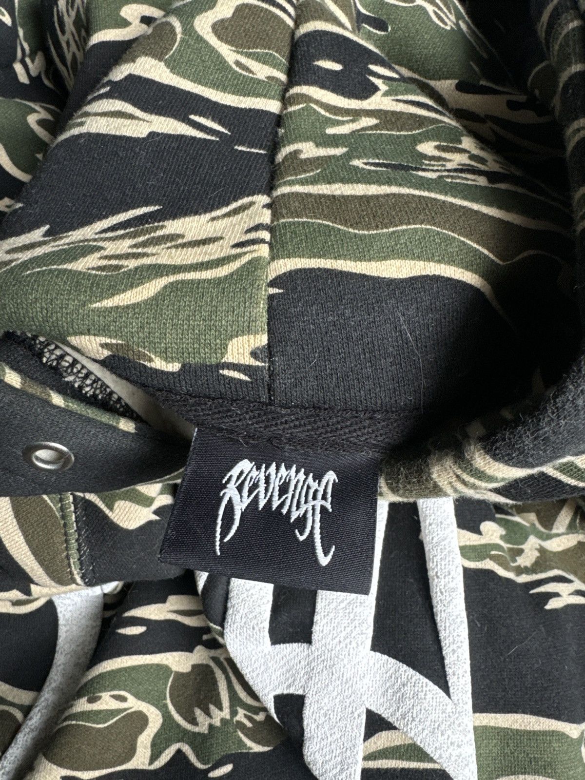 Revenge Revenge Tiger Camo Hoodie Size US M / EU 48-50 / 2 - 4 Thumbnail