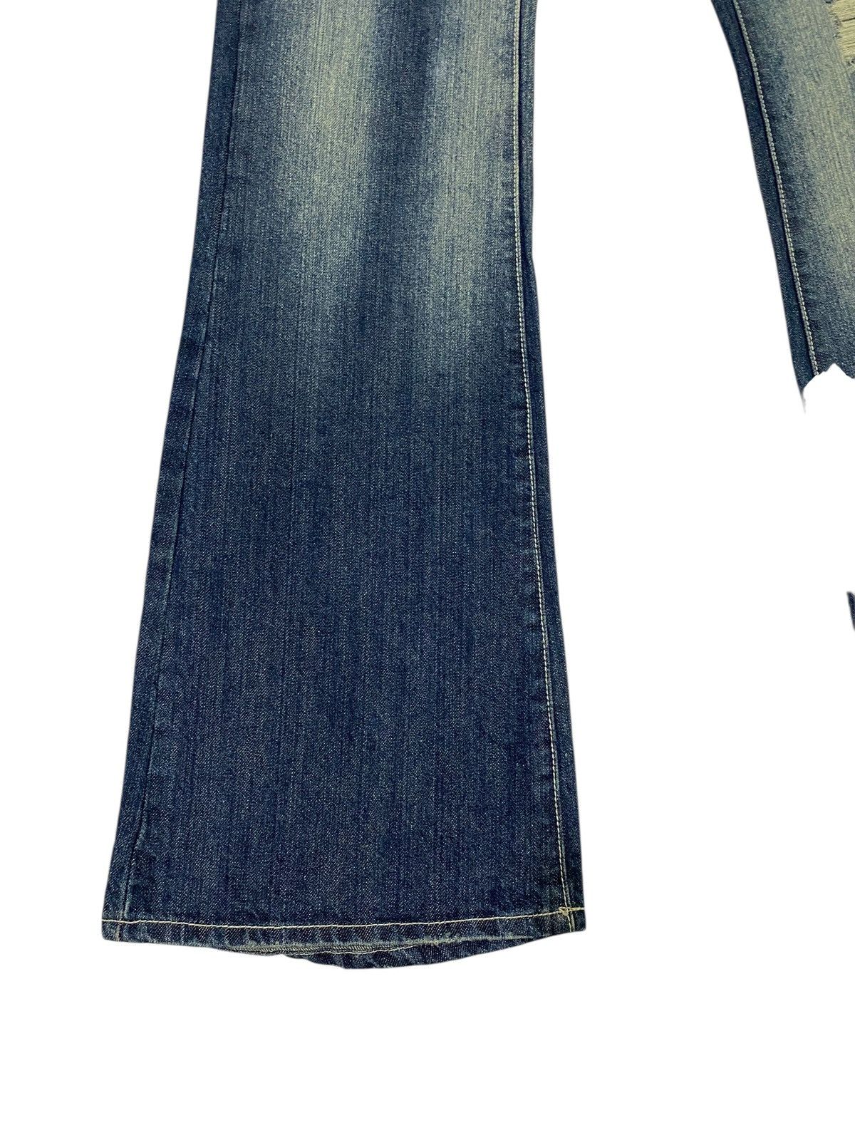 Tornado Mart Japanese brand X ecstrail flare jeans Size US 32 / EU 48 - 6 Thumbnail