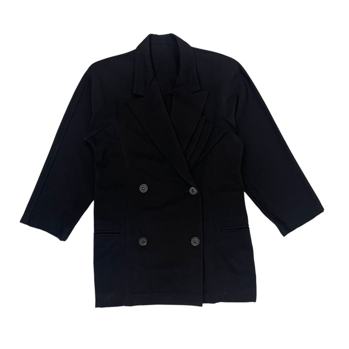 Yohji Yamamoto 🔥Y’s Yohji Yamamoto Wool Double Breasted Jacket Size L / US 10 / IT 46 - 6 Thumbnail