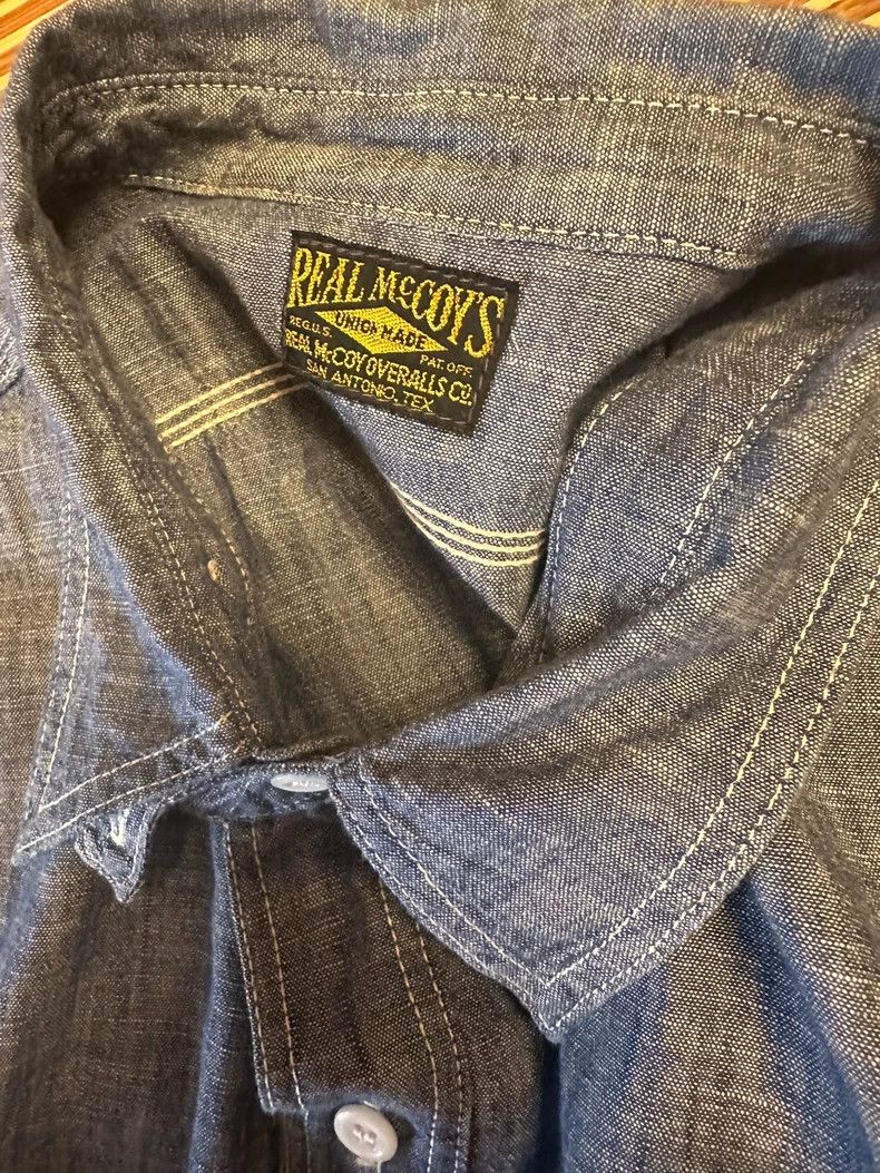 The Real McCoy's The Real McCoys Short-Sleeve Lightweight Shirt Size US L / EU 52-54 / 3 - 8 Thumbnail