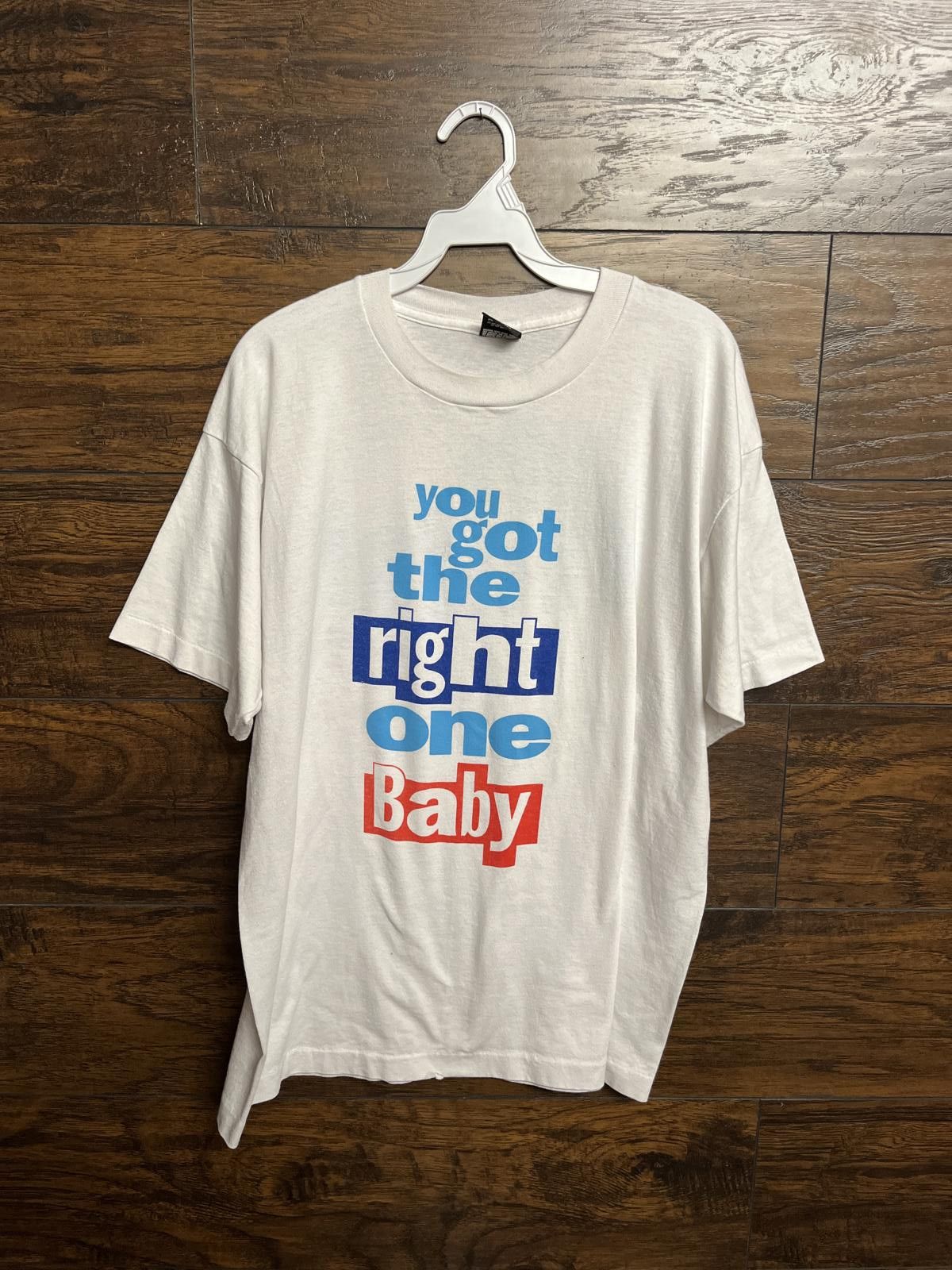 Other VTG Diet Pepsi Promo T-shirt Got the Right One Baby Uh Huh Size US XL / EU 56 / 4 - 1 Thumbnail