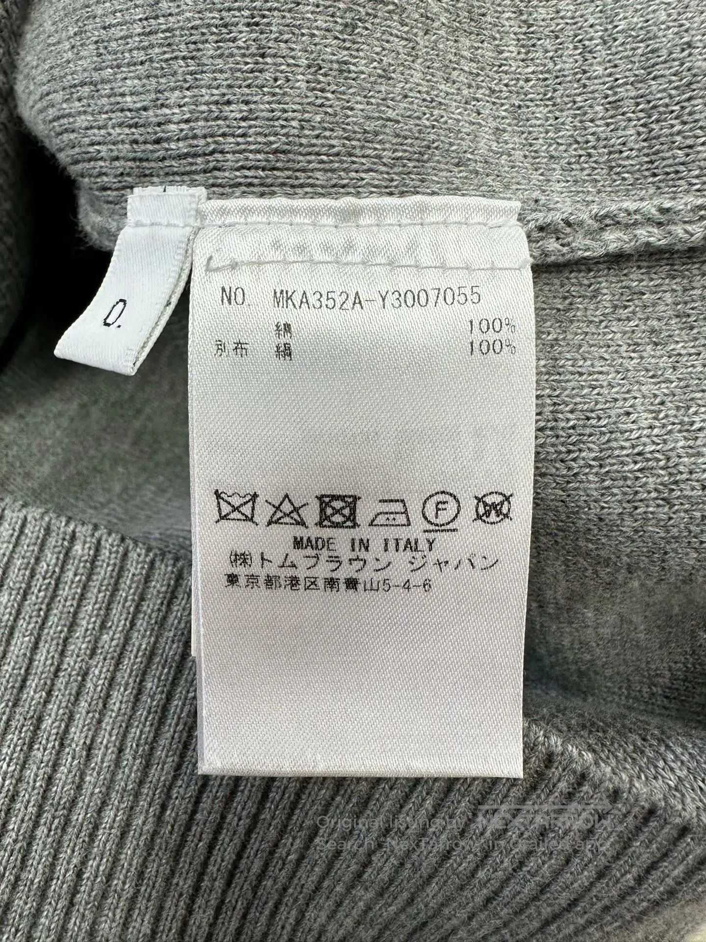 Other Thom Browne Grey Classic Four-stripe Knit Sweater| Size US XS / EU 42 / 0 - 4 Thumbnail