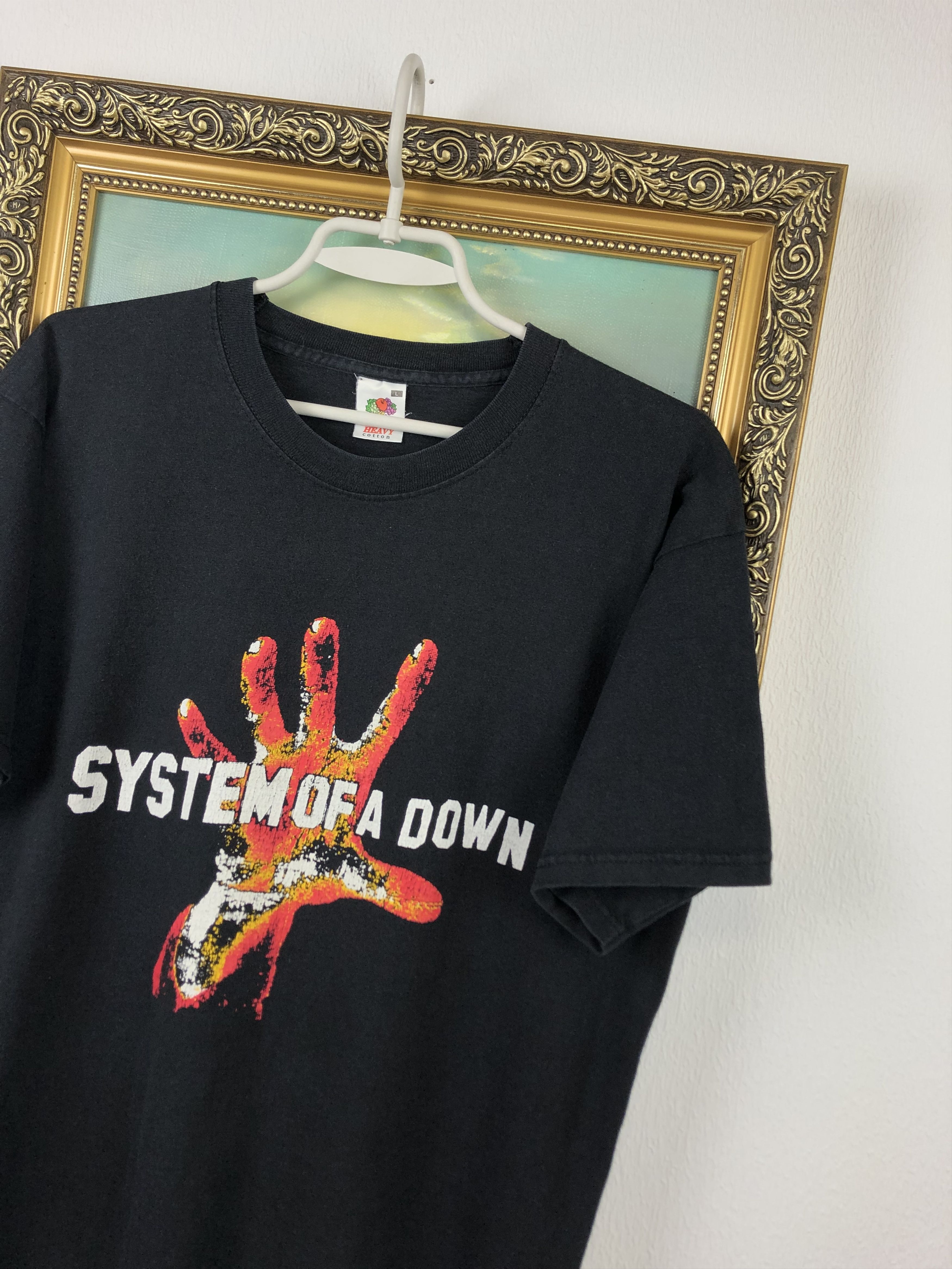 Band Tees × Vintage Vintage System Of A Down Band Tee Shirt Rare Hype Size US L / EU 52-54 / 3 - 4 Thumbnail