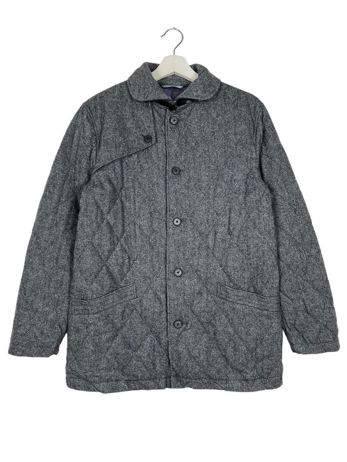 Lanvin 🔥 LANVIN WOOL QUILTED COAT JACKET Size US M / EU 48-50 / 2 - 3 Thumbnail