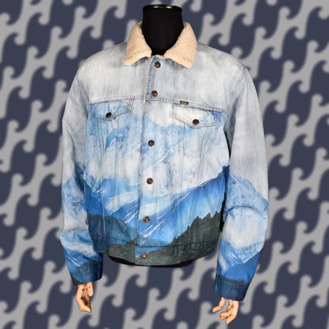 Polo Ralph Lauren Polo Ralph Lauren Jacket Denim Sherpa Mountain Trucker L Men Blue Denim Cotton Size L Shirt Size US L / EU 52-54 / 3 - 1 Thumbnail