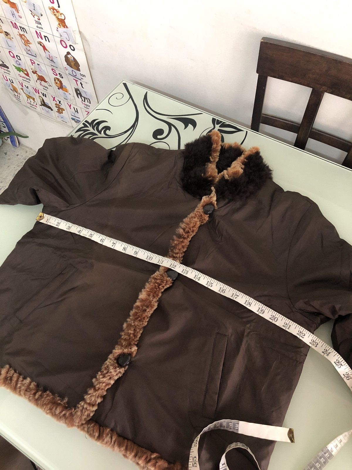 Balmain Nice🚨 Balmain Fur Spanish Rabbit Reversible Jacket Size M / US 6-8 / IT 42-44 - 22 Thumbnail