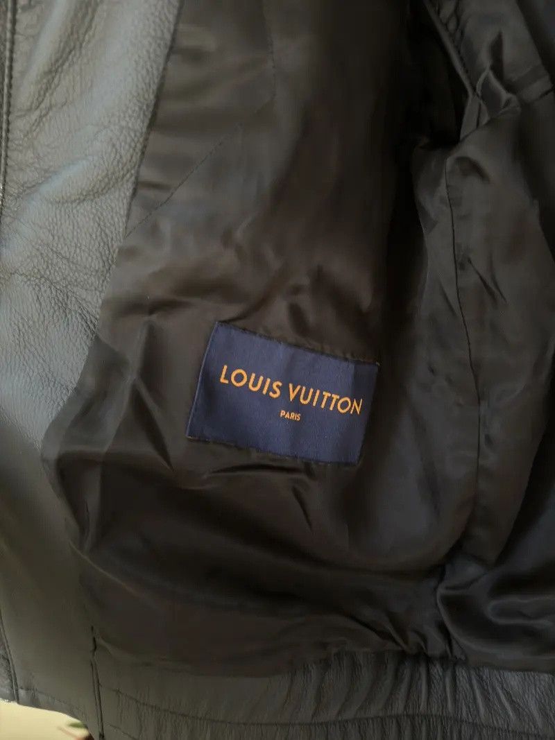 Louis Vuitton Louis Vuitton Frequency Leather Work Jacket Size US L / EU 52-54 / 3 - 7 Thumbnail