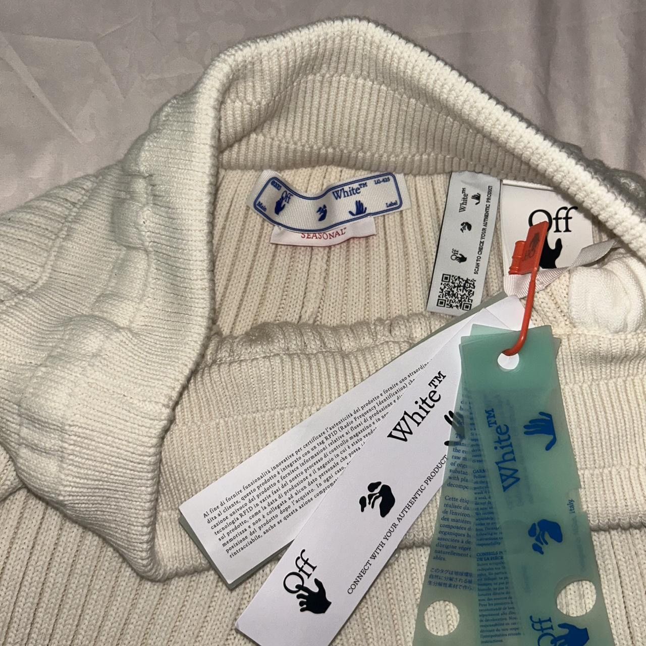Off-White OFF WHITE NO COLOR LINK KNIT PANT | WOMENS SMALL Size 29" - 5 Thumbnail