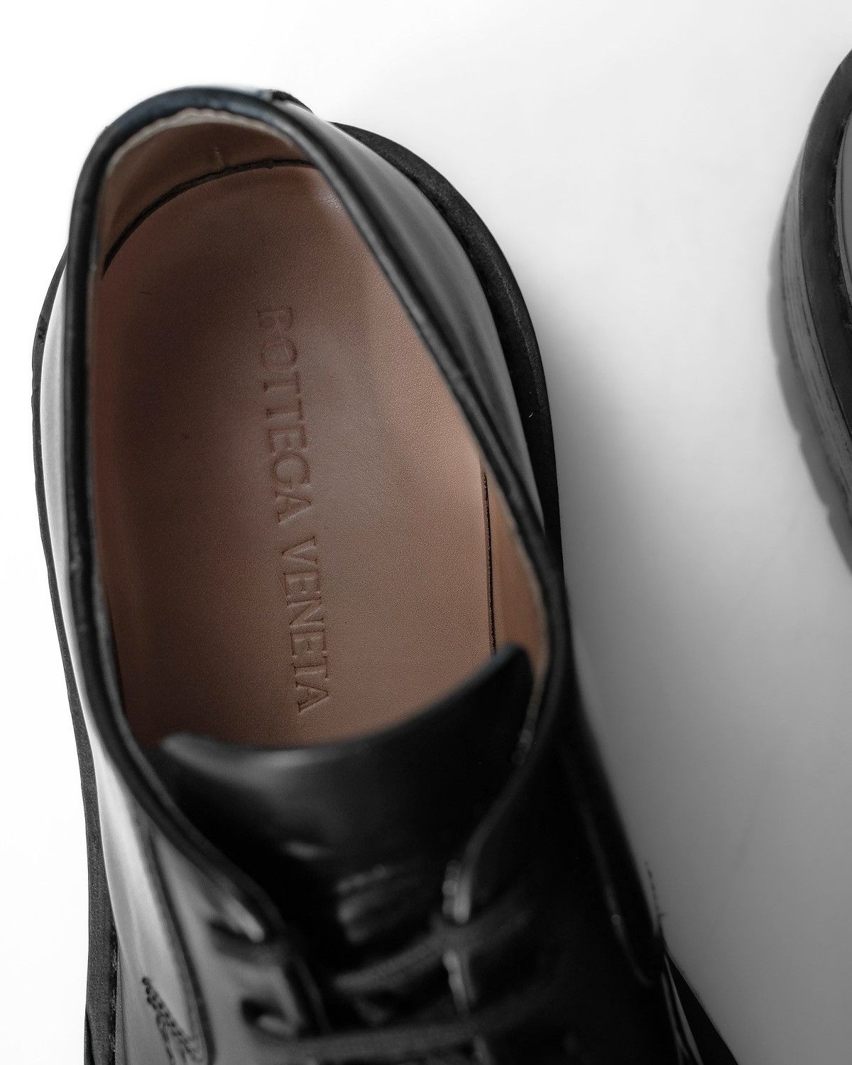 Bottega Veneta Bottega Veneta the Stilt chunky - sole leather derby Size US 8.5 / EU 41-42 - 11 Thumbnail