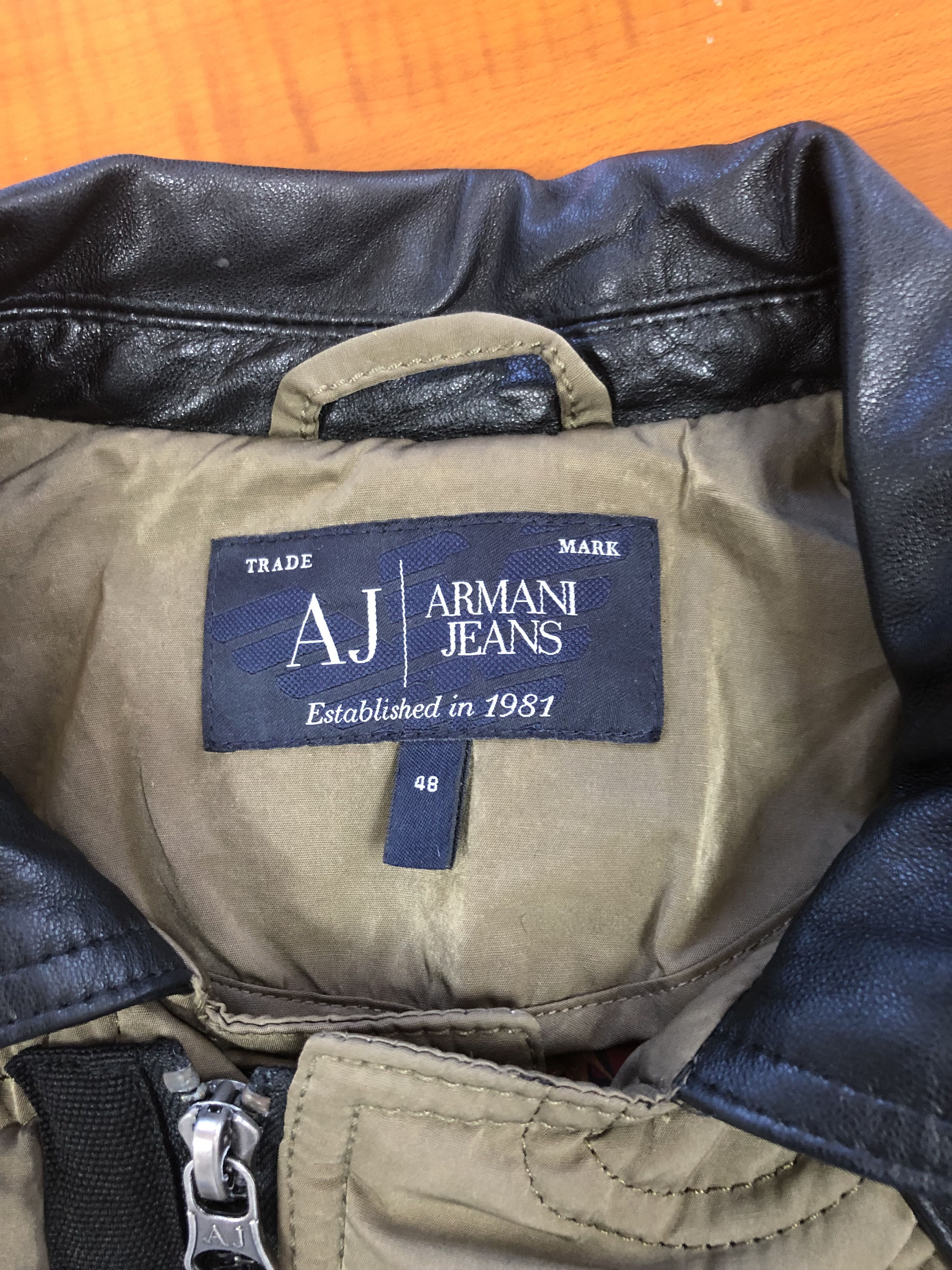 Armani Armani Jeans Cold Weather Jacket – Sleek & Durable Size US M / EU 48-50 / 2 - 15 Thumbnail