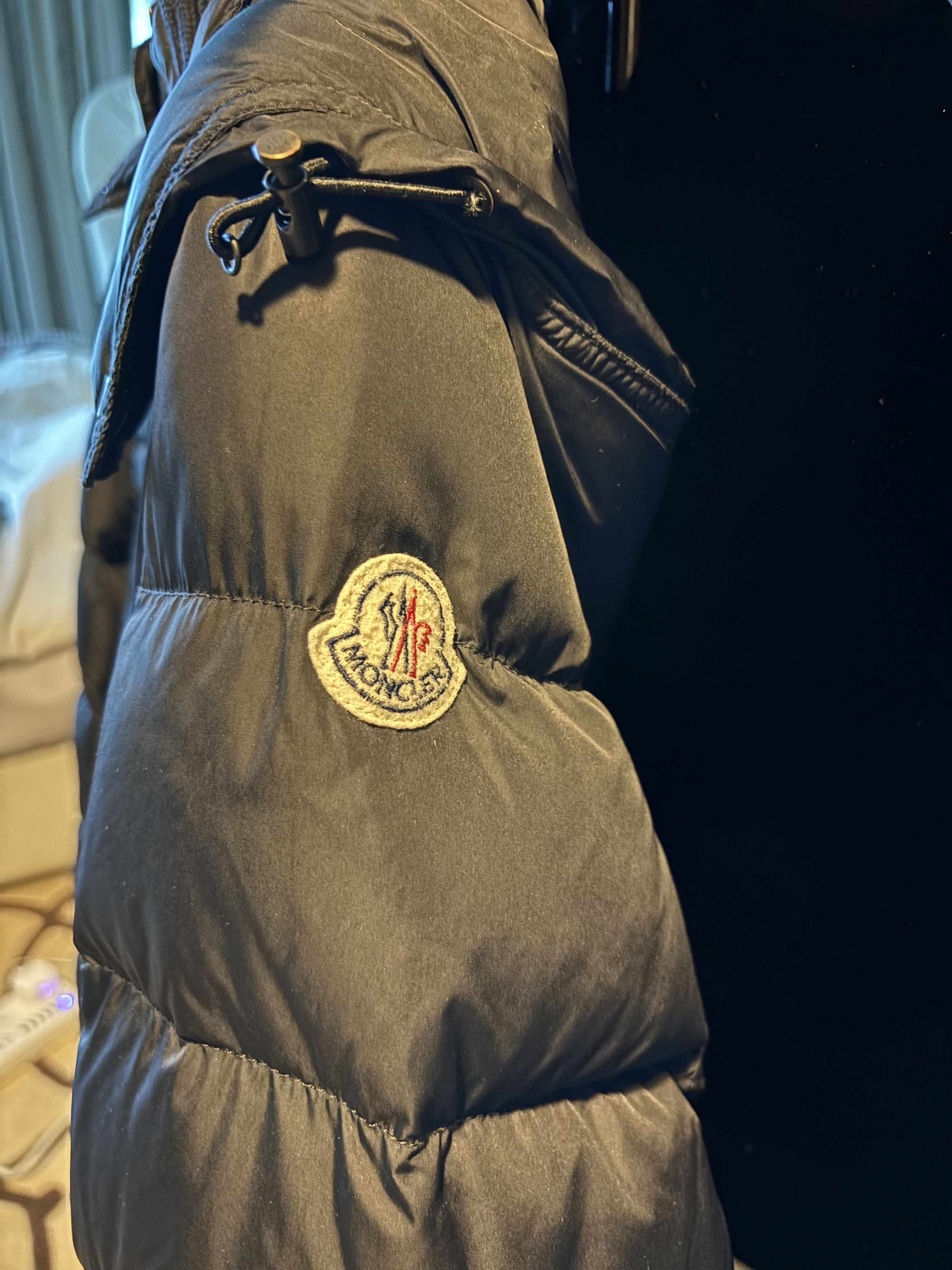 Moncler Moncler black down-filled winter jacket with detachable hood Size US S / EU 44-46 / 1 - 2 Thumbnail