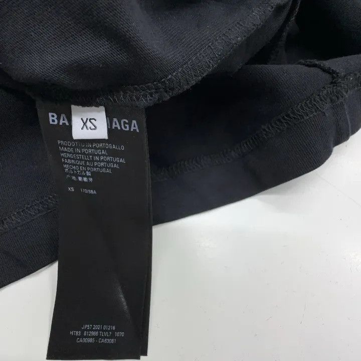 Balenciaga Balenciaga Balenciaga SS22 Paris Logo Cotton TShirt -2507 Size US XS / EU 42 / 0 - 4 Thumbnail