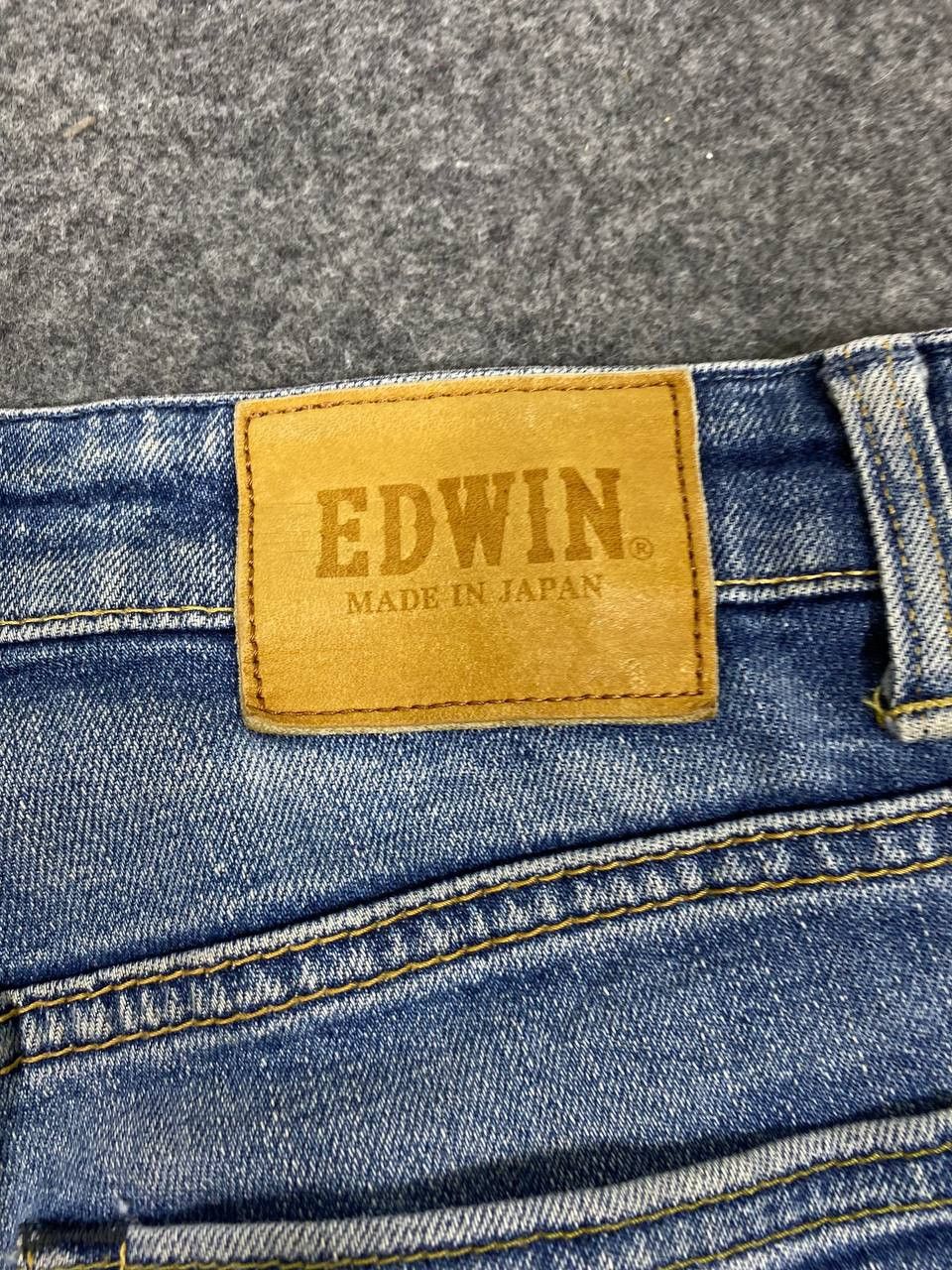 Edwin vintage edwin japan distressed denim Size US 35 - 5 Thumbnail