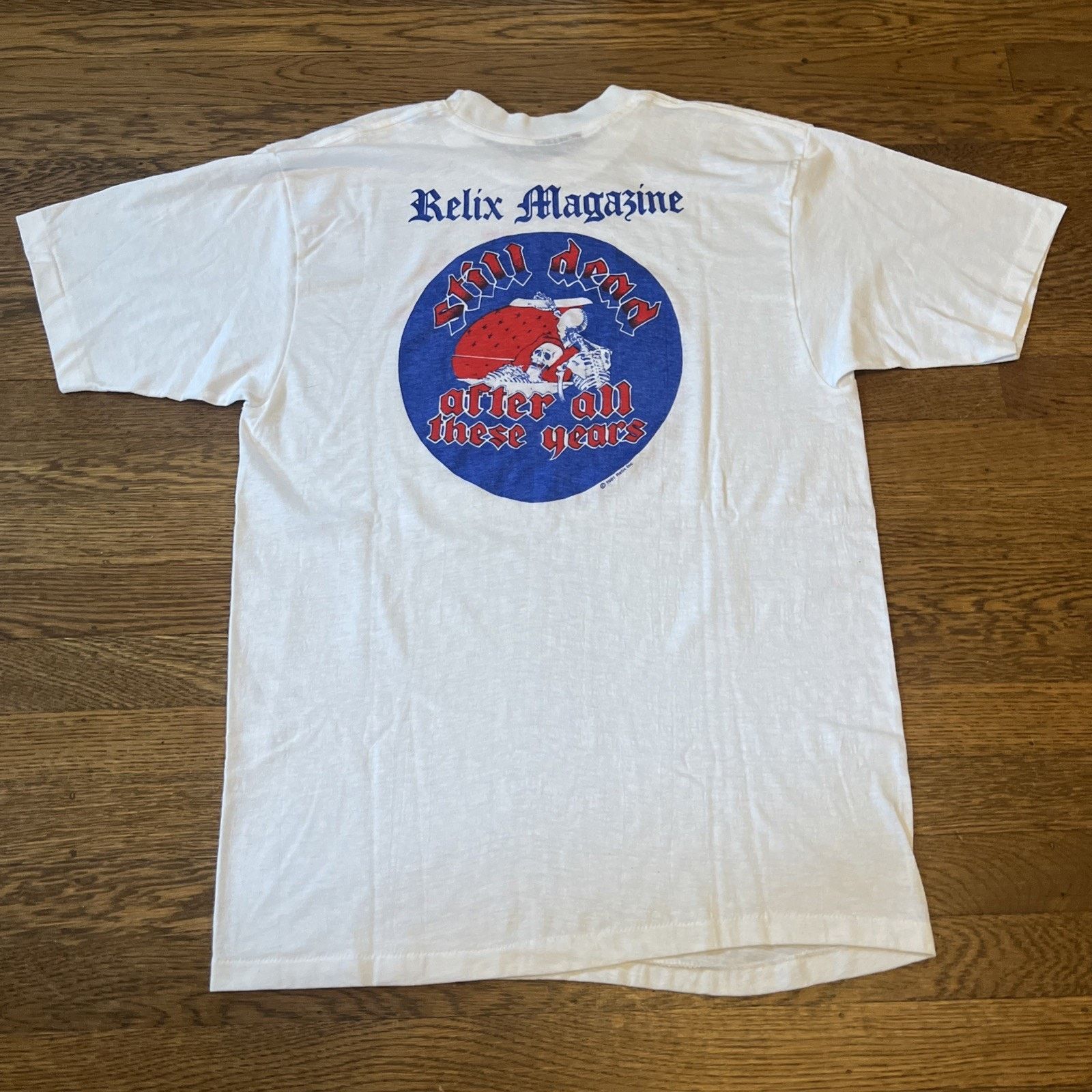 Grateful Dead VINTAGE 70s GRATEFUL DEAD T-SHIRT SHAKEDOWN STREET RELIX MAG Size US M / EU 48-50 / 2 - 10 Thumbnail