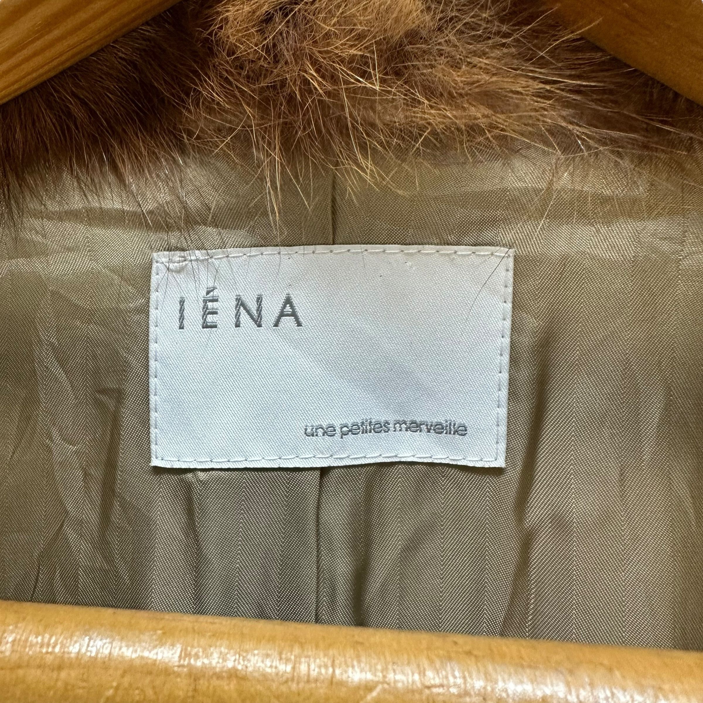 Japanese Brand IENA Fur Shawl Overcoat Long Coat #A68-1632 Size S / US 4 / IT 40 - 10 Thumbnail