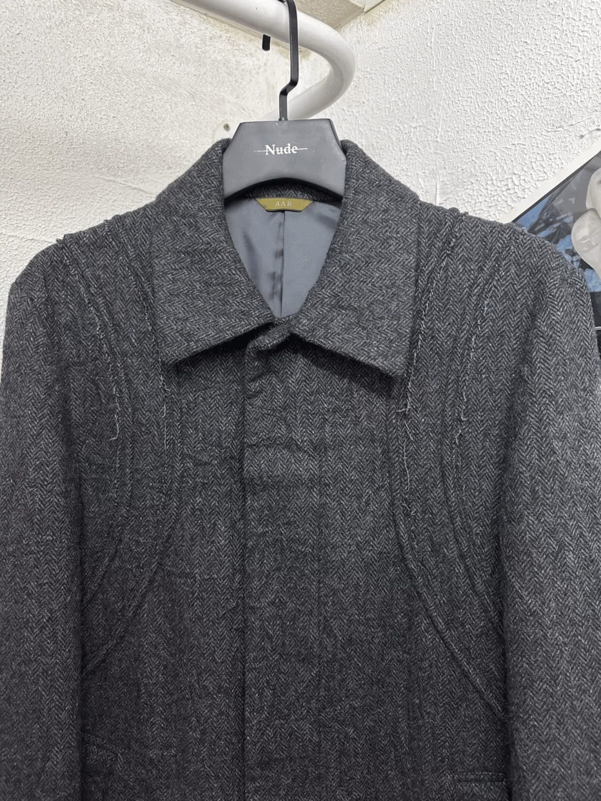 Yohji Yamamoto Yohji Yamamoto AAR Distressed Wool Coat Size US L / EU 52-54 / 3 - 3 Thumbnail