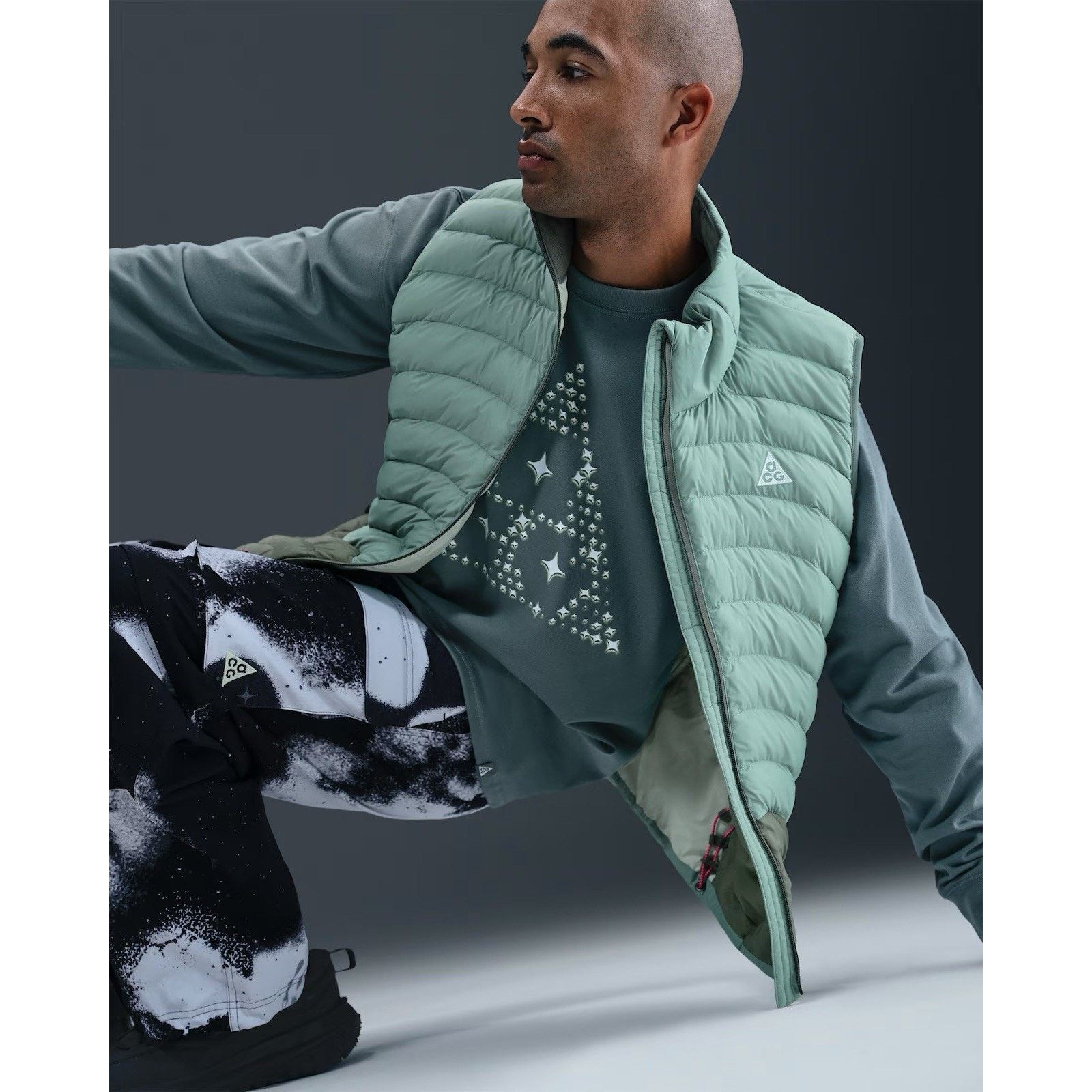 Nike ACG Nike ACG Men's Therma-FIT ADV Vest Lava Mint Foam Large Size US L / EU 52-54 / 3 - 3 Thumbnail