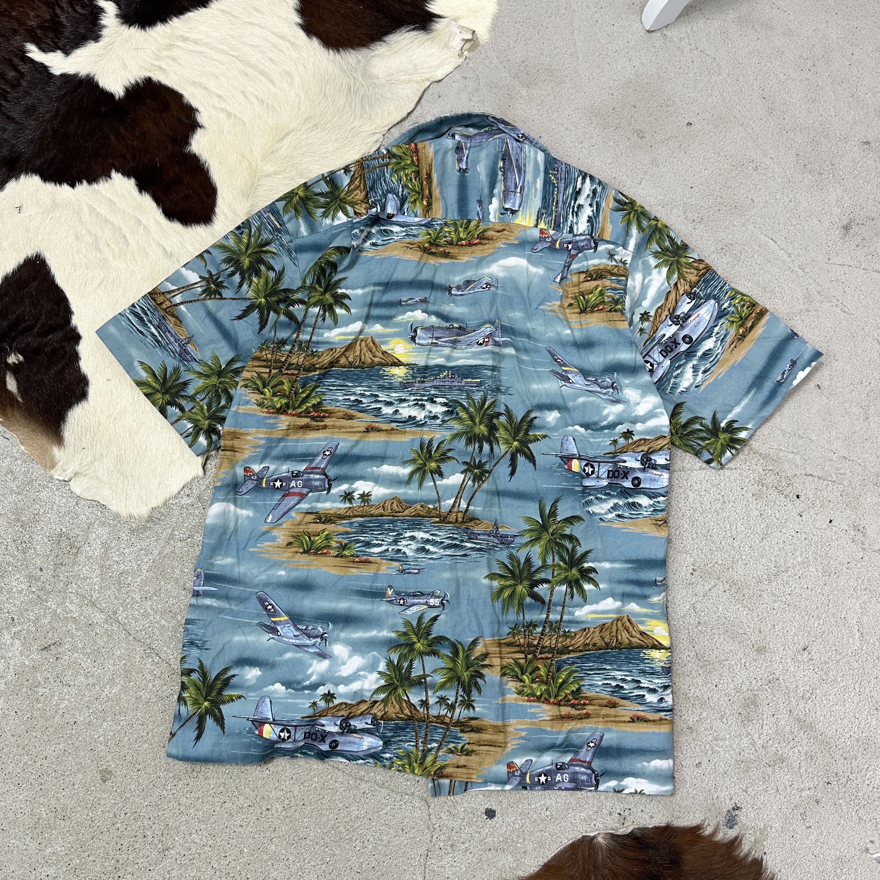 Vintage Vintage Streetwear Old School Printed Hawaiian Shirt Y2K Size US S / EU 44-46 / 1 - 4 Thumbnail