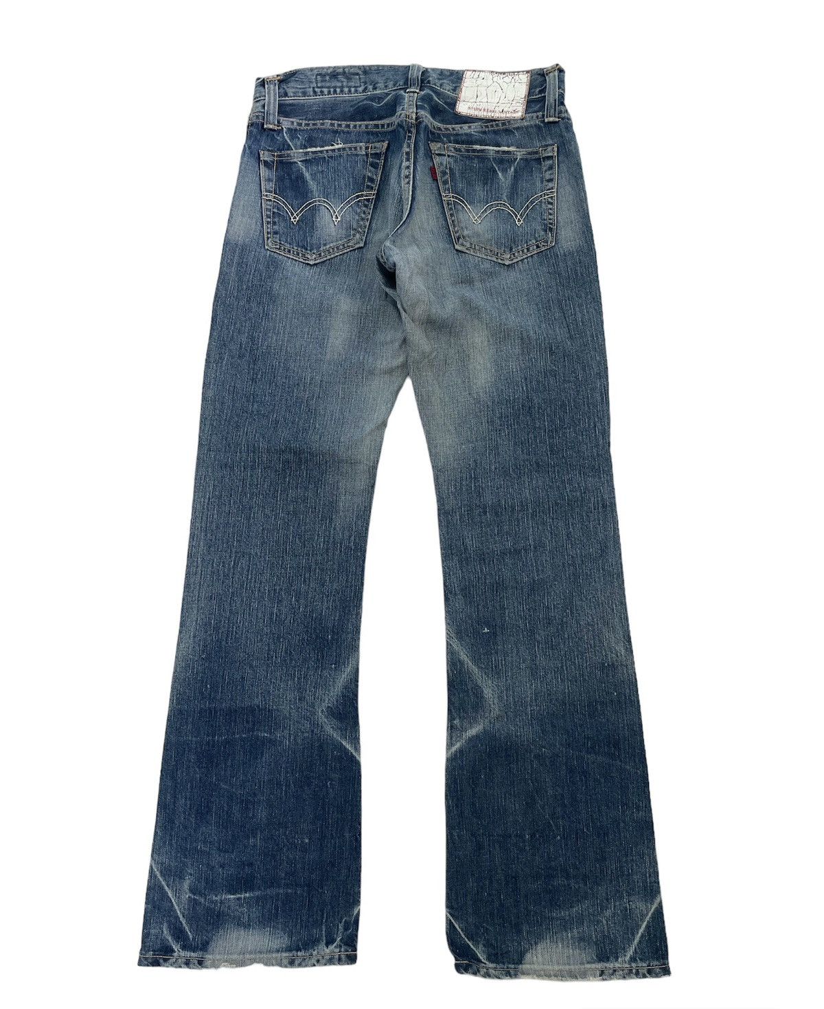 Japanese Brand RARE VINTAGE EDWIN REBEL VINTAGE FLARE JEANS Size US 30 / EU 46 - 2 Thumbnail
