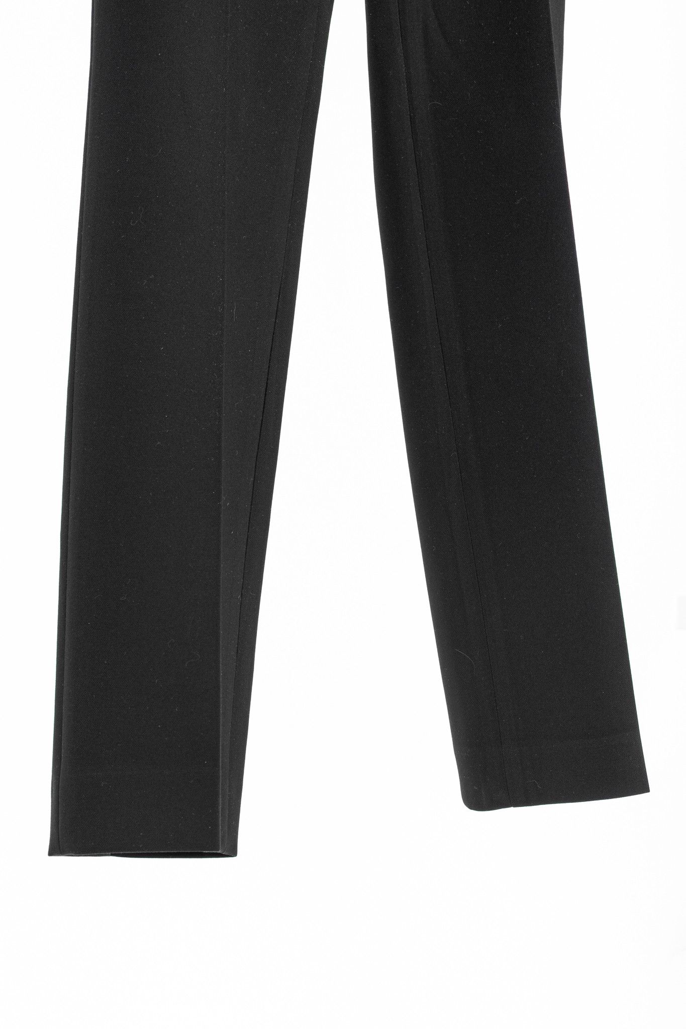 Luisa Cerano Luisa Cerano Black Pull-On Crepe Pants Size 28" / US 6 / IT 42 - 6 Thumbnail