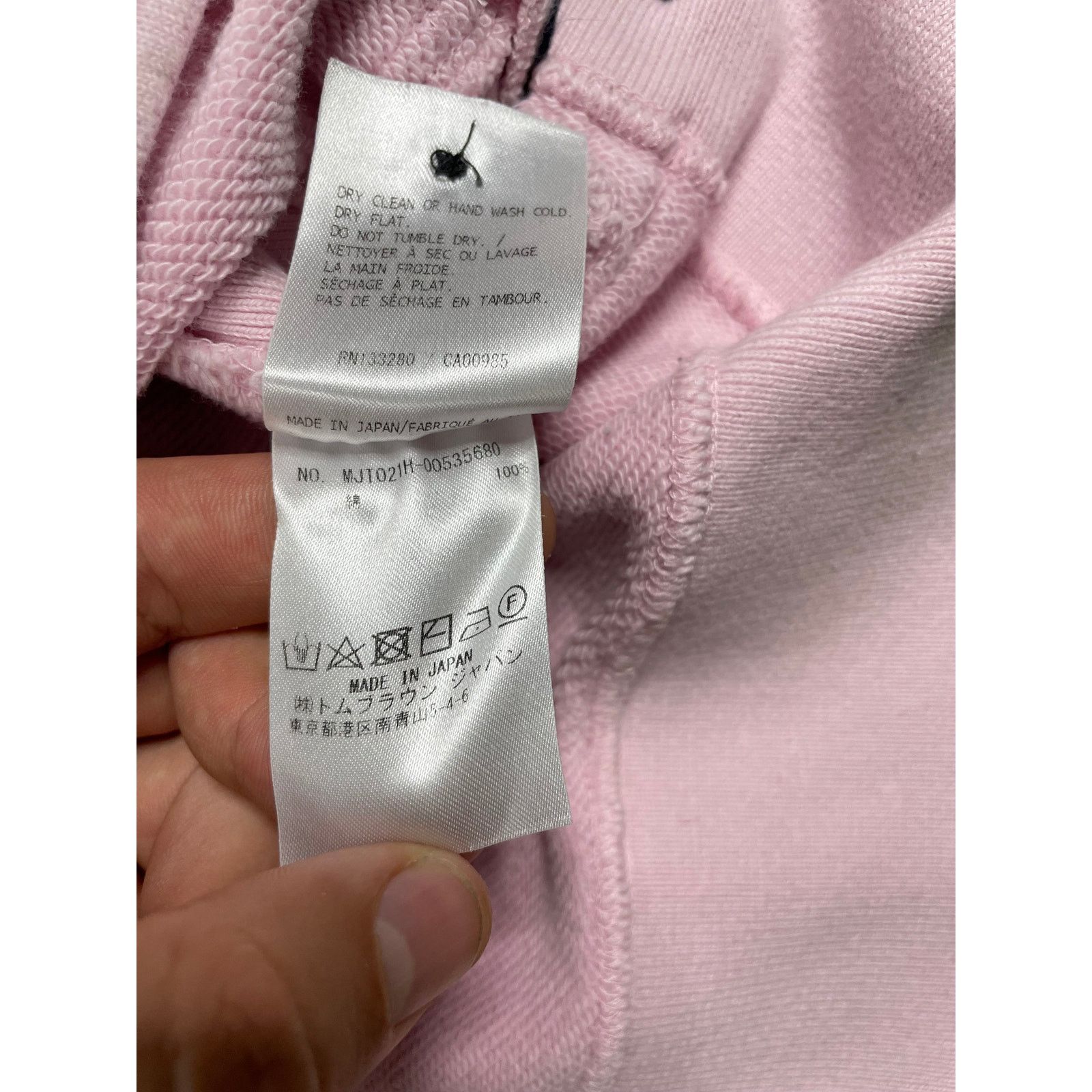 Thom Browne Thom Browne Crewneck Pink 3 Used Size XS / US 0-2 / IT 36-38 - 6 Thumbnail