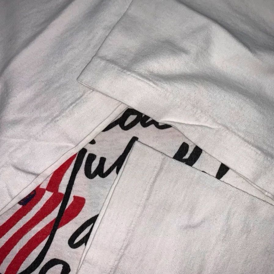 Nike VINTAGE Nike T Shirt Mens XL Peach Tree Georgia Atlanta USA 1992 July 4 80s 90s Graphic Tee White Crew Neck Short Sleeve Sportswear/Beach Mens Size US XL / EU 56 / 4 - 6 Thumbnail